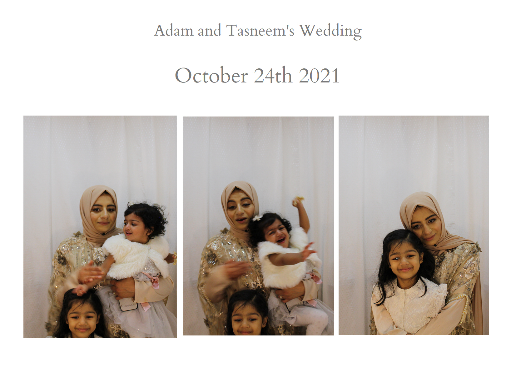 Adam and Tasneem’s Wedding | View more photos from the event at my.specialeventsphotobooths.co.uk/u/SpecialEventsPhotoBooths/Adam-and-Tasneem’s-Wedding
