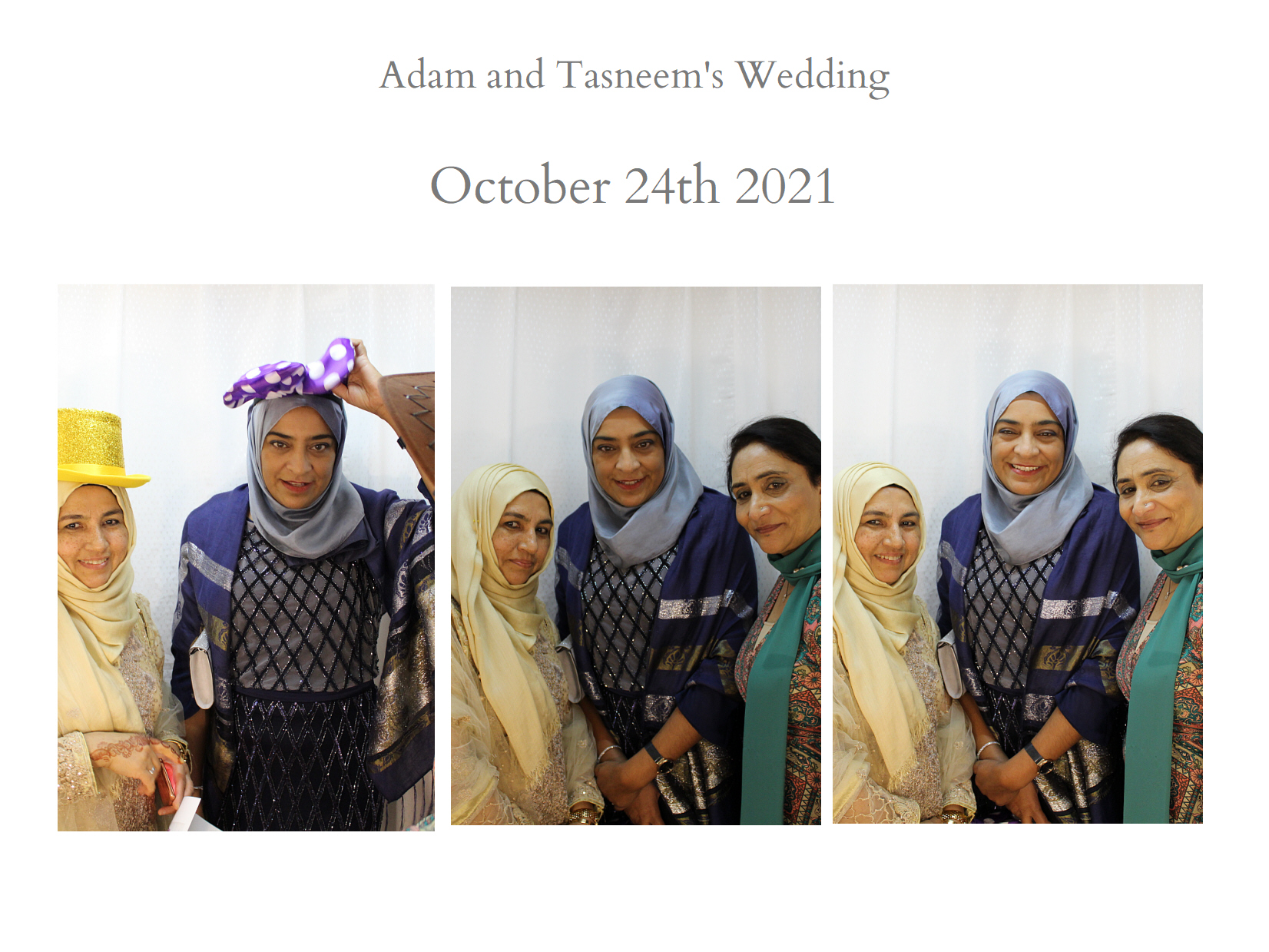 Adam and Tasneem’s Wedding | View more photos from the event at my.specialeventsphotobooths.co.uk/u/SpecialEventsPhotoBooths/Adam-and-Tasneem’s-Wedding