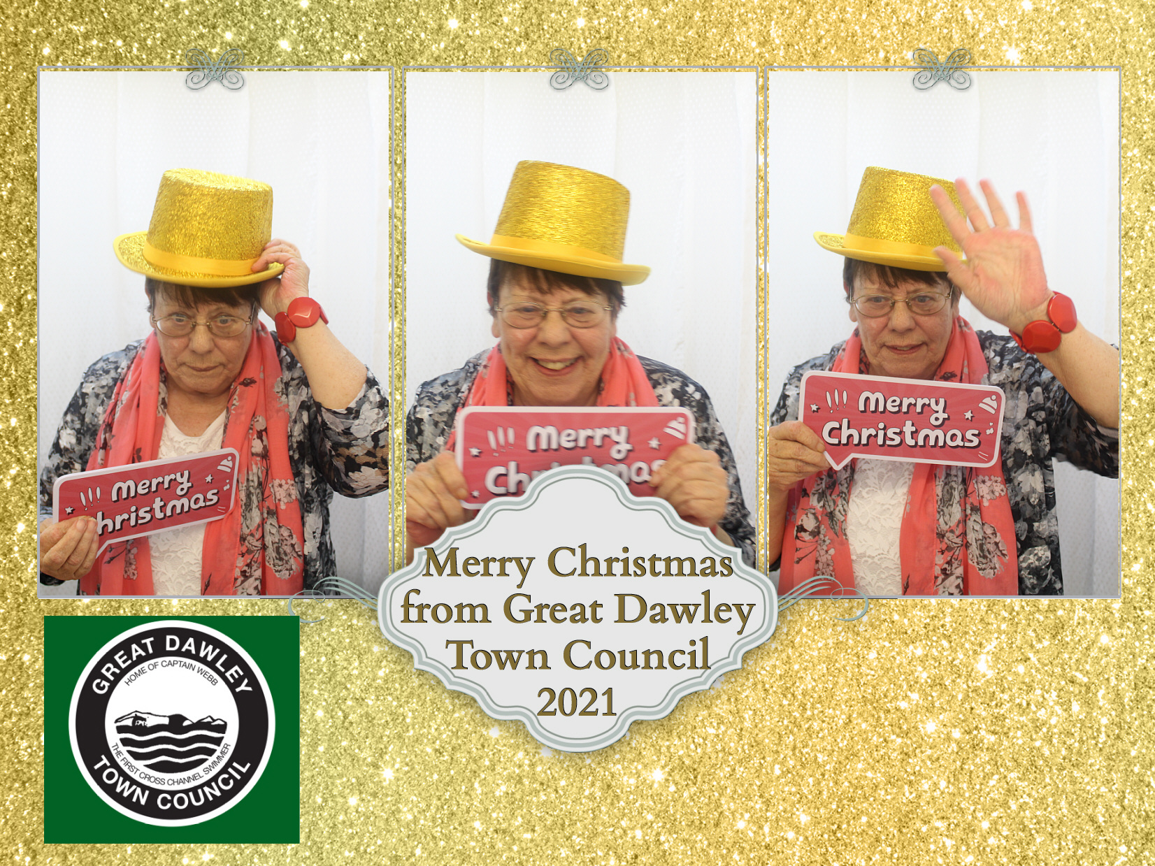 Great Dawley Town Council Over 60's Christmas Party | View more photos from the event at my.specialeventsphotobooths.co.uk/u/SpecialEventsPhotoBooths/Great-Dawley-Town-Council-Over-60s-Christmas-Party