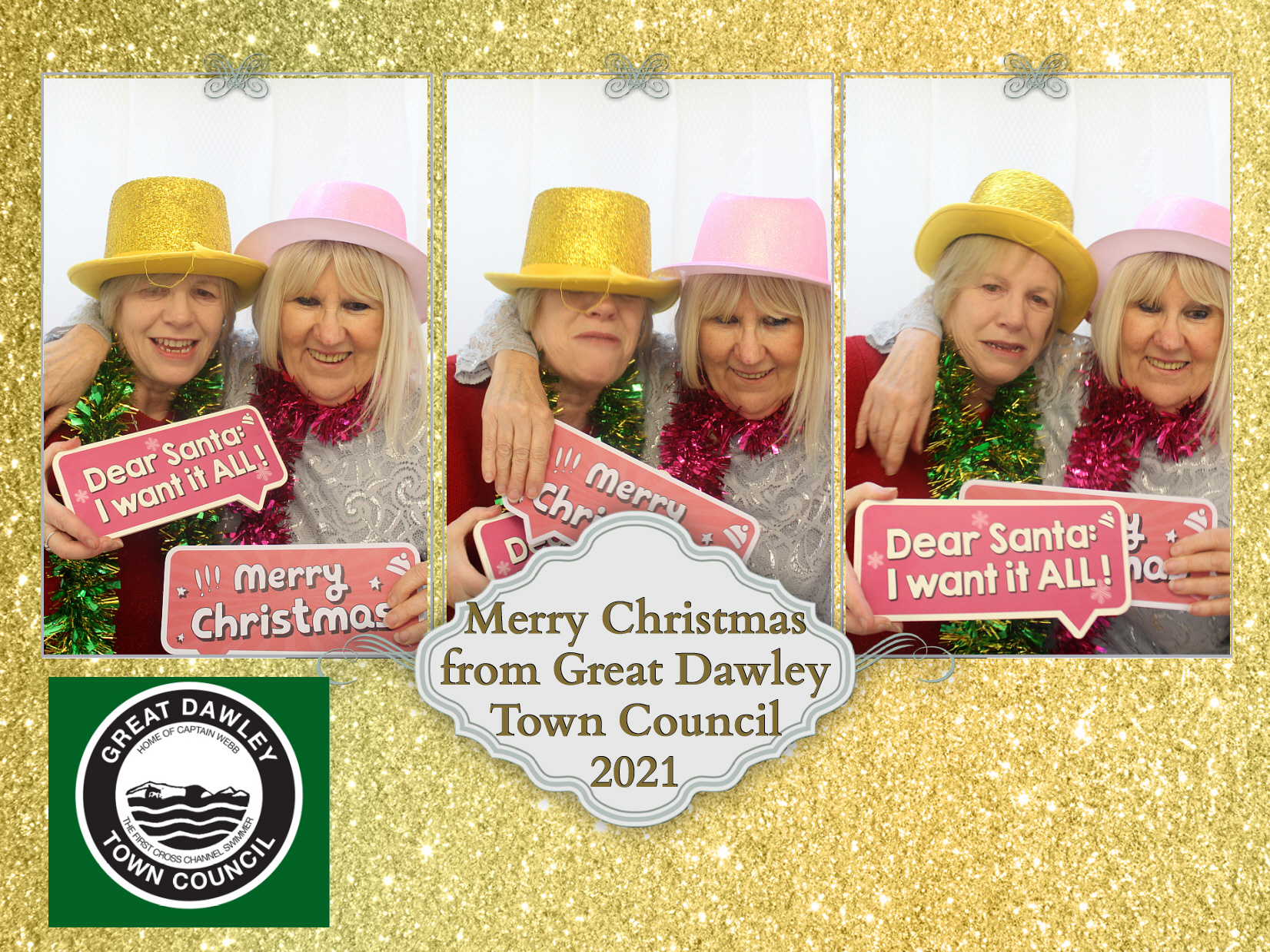 Great Dawley Town Council Over 60's Christmas Party | View more photos from the event at my.specialeventsphotobooths.co.uk/u/SpecialEventsPhotoBooths/Great-Dawley-Town-Council-Over-60s-Christmas-Party