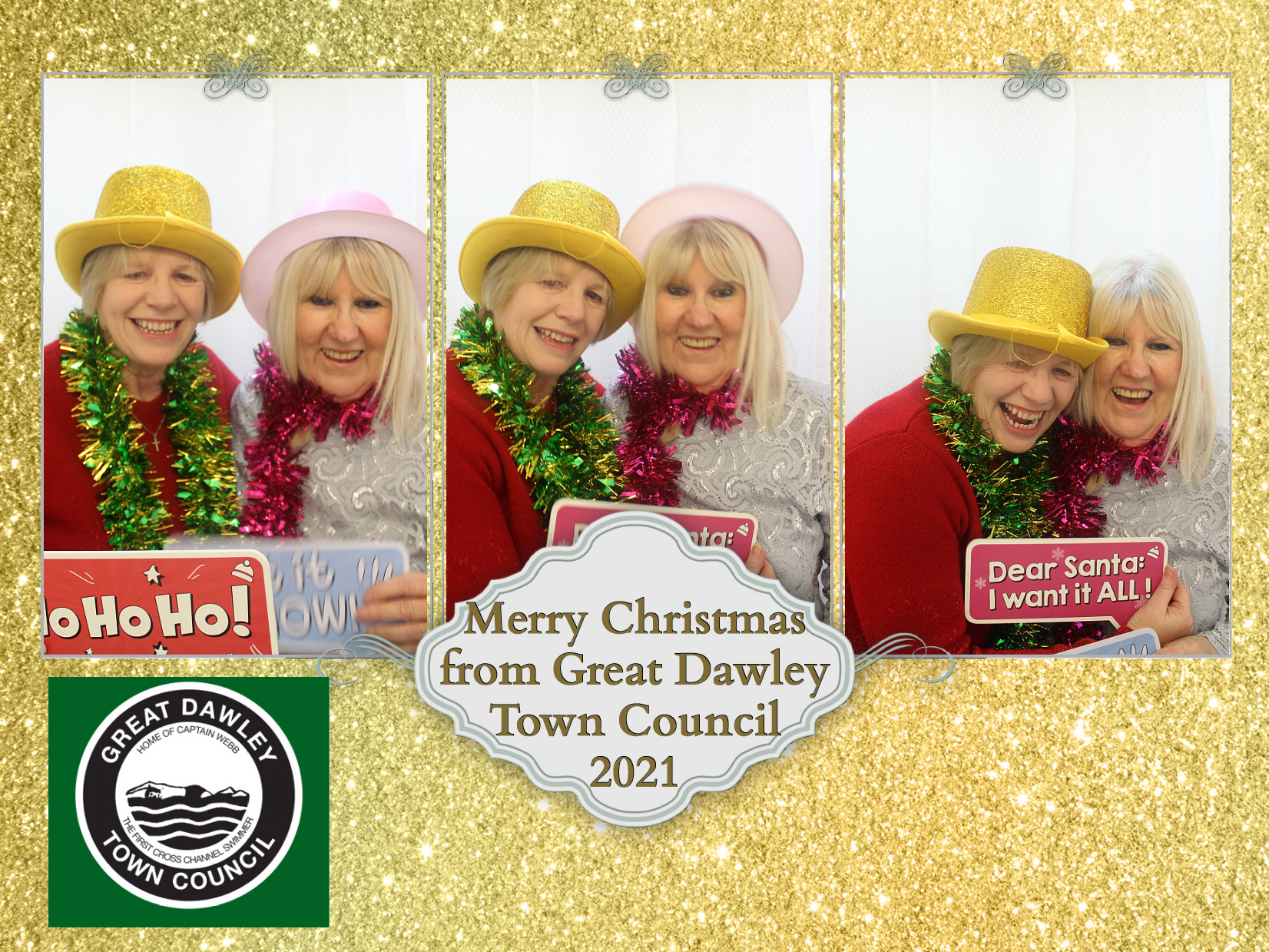 Great Dawley Town Council Over 60's Christmas Party | View more photos from the event at my.specialeventsphotobooths.co.uk/u/SpecialEventsPhotoBooths/Great-Dawley-Town-Council-Over-60s-Christmas-Party