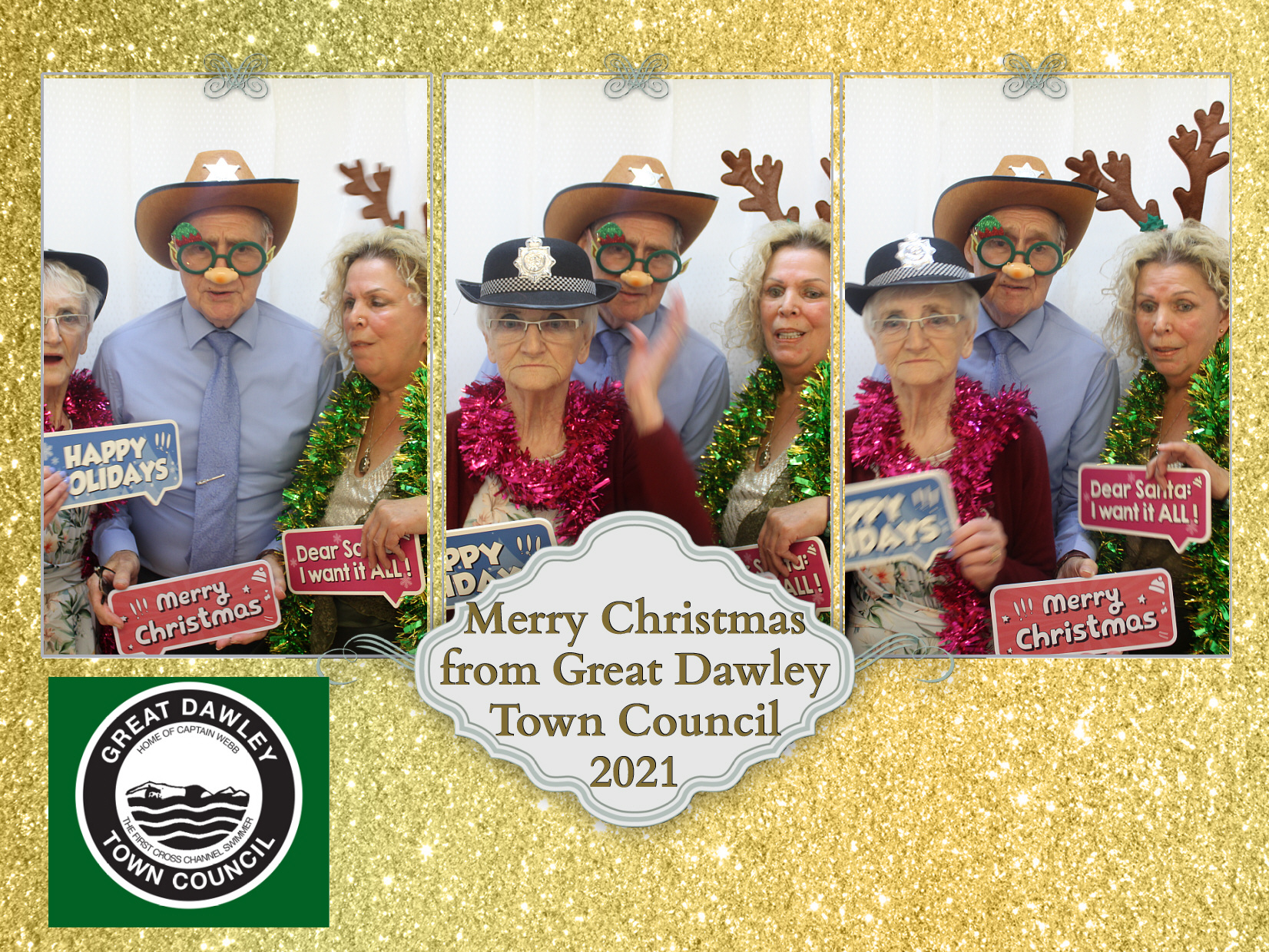 Great Dawley Town Council Over 60's Christmas Party | View more photos from the event at my.specialeventsphotobooths.co.uk/u/SpecialEventsPhotoBooths/Great-Dawley-Town-Council-Over-60s-Christmas-Party