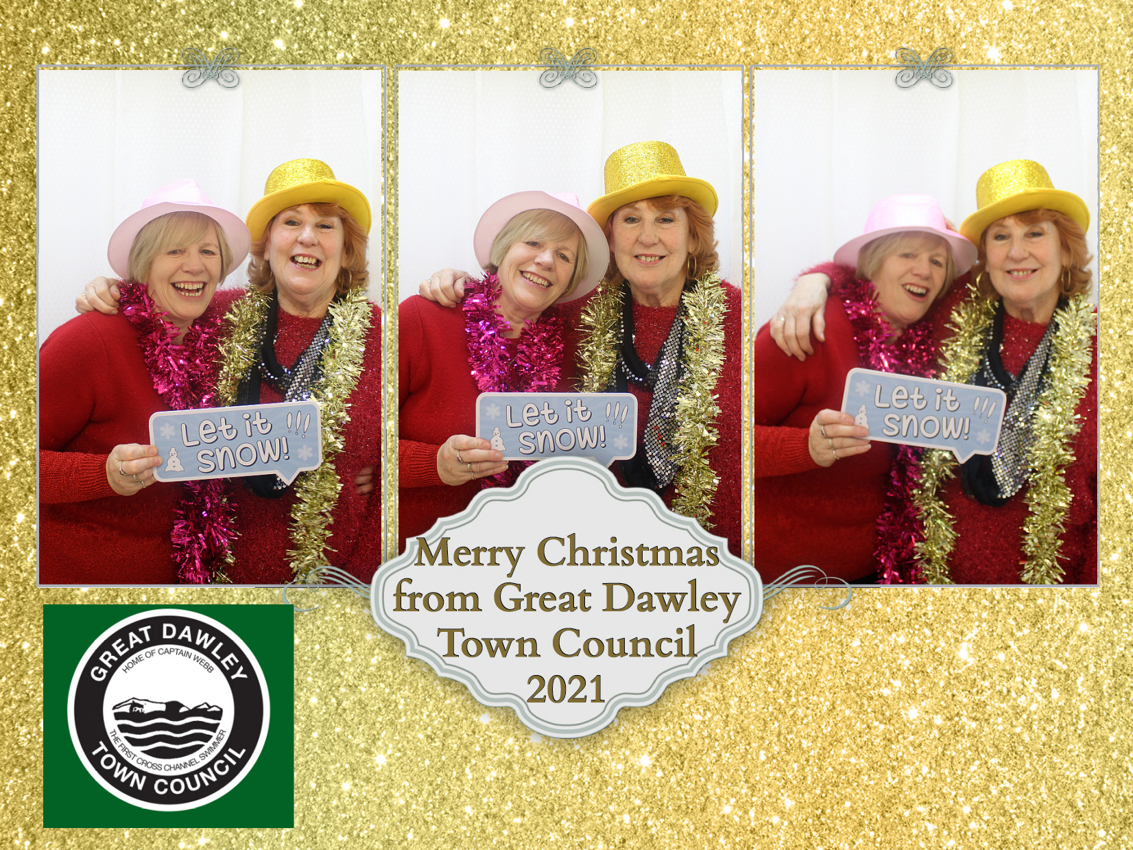 Great Dawley Town Council Over 60's Christmas Party | View more photos from the event at my.specialeventsphotobooths.co.uk/u/SpecialEventsPhotoBooths/Great-Dawley-Town-Council-Over-60s-Christmas-Party