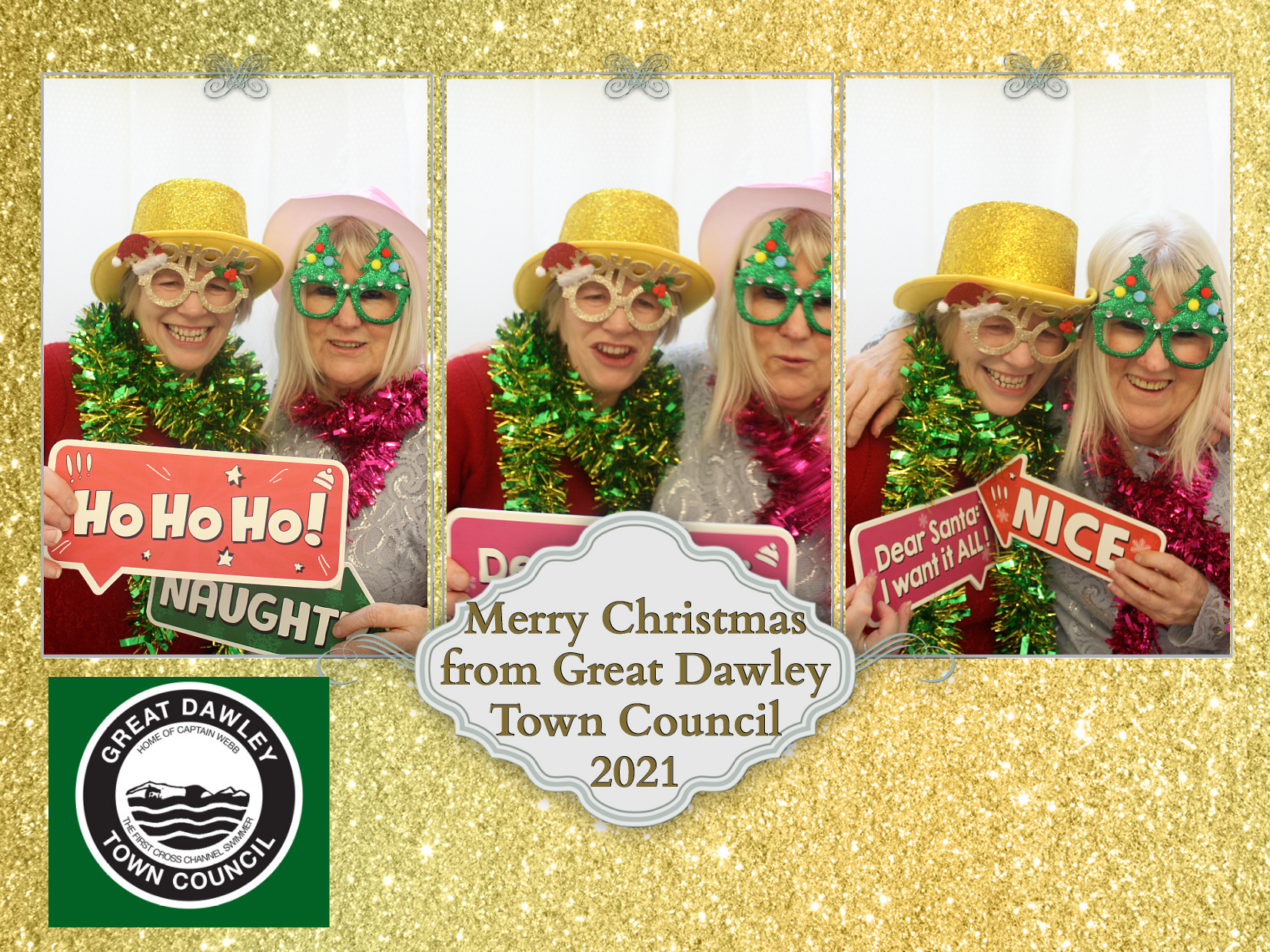 Great Dawley Town Council Over 60's Christmas Party | View more photos from the event at my.specialeventsphotobooths.co.uk/u/SpecialEventsPhotoBooths/Great-Dawley-Town-Council-Over-60s-Christmas-Party