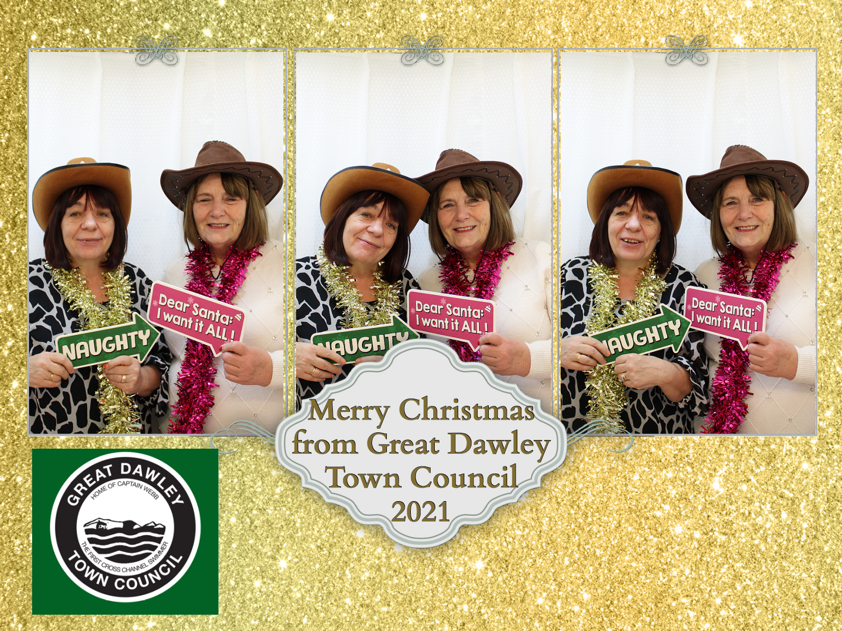 Great Dawley Town Council Over 60's Christmas Party | View more photos from the event at my.specialeventsphotobooths.co.uk/u/SpecialEventsPhotoBooths/Great-Dawley-Town-Council-Over-60s-Christmas-Party
