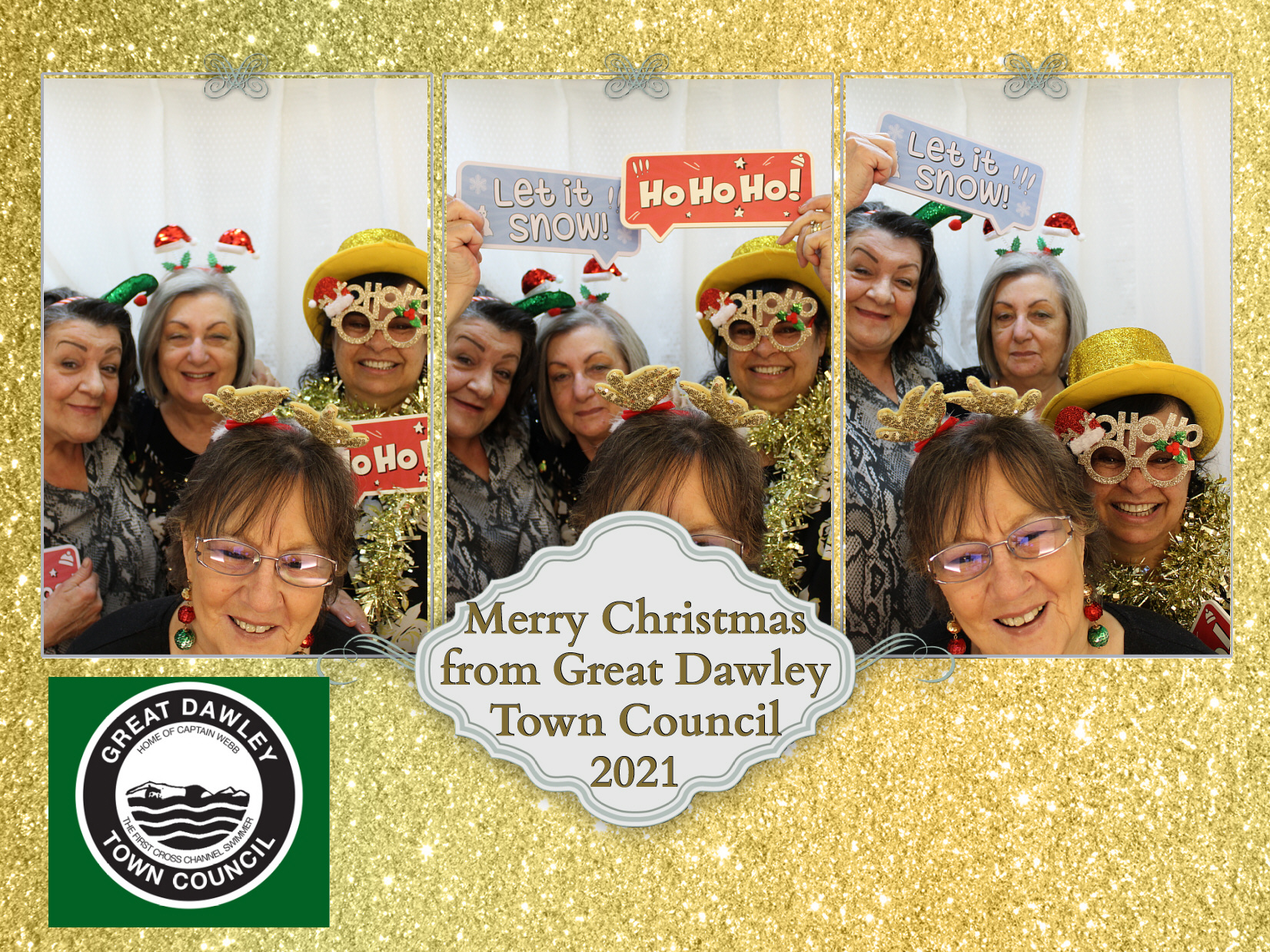 Great Dawley Town Council Over 60's Christmas Party | View more photos from the event at my.specialeventsphotobooths.co.uk/u/SpecialEventsPhotoBooths/Great-Dawley-Town-Council-Over-60s-Christmas-Party