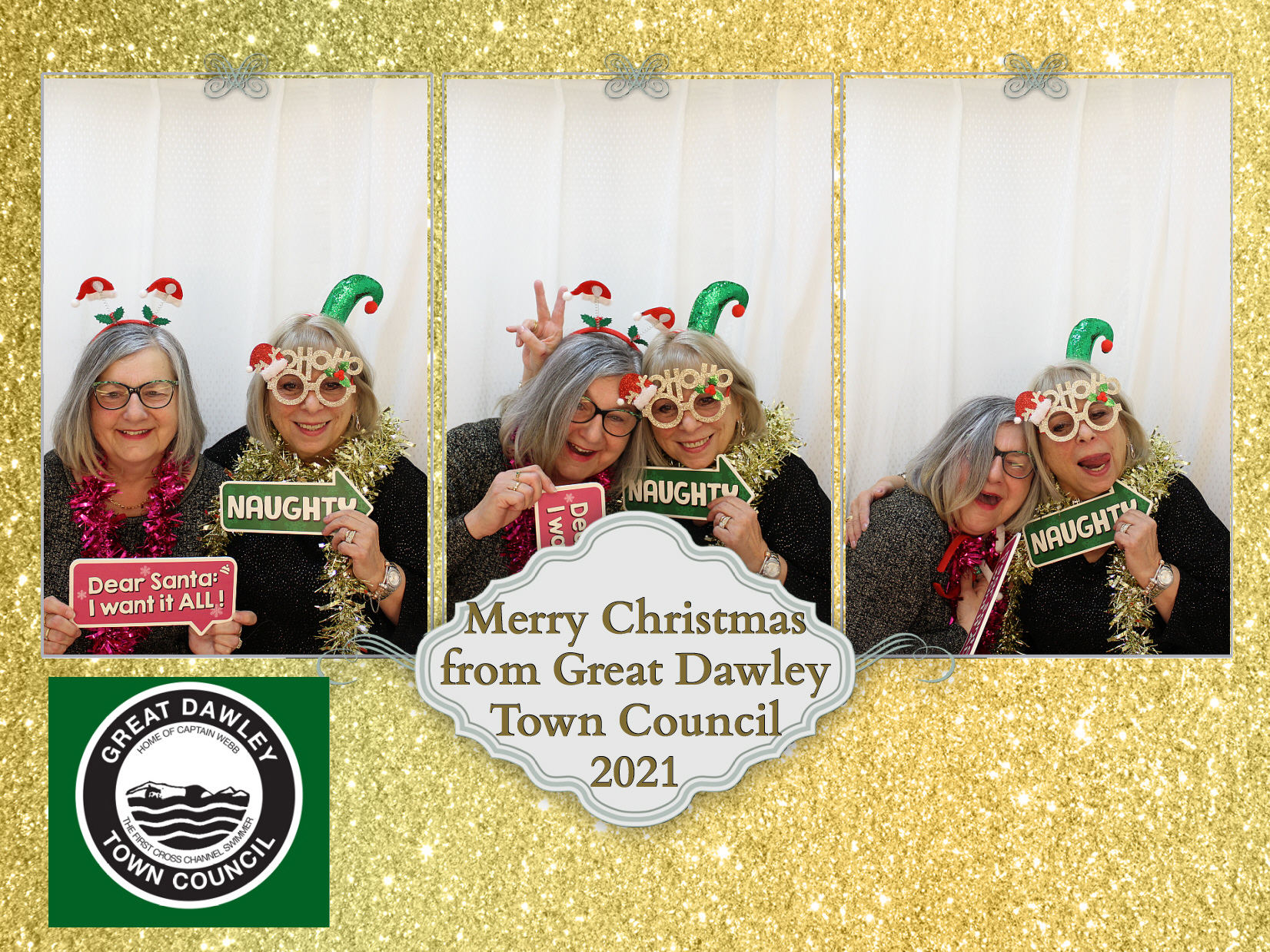 Great Dawley Town Council Over 60's Christmas Party | View more photos from the event at my.specialeventsphotobooths.co.uk/u/SpecialEventsPhotoBooths/Great-Dawley-Town-Council-Over-60s-Christmas-Party
