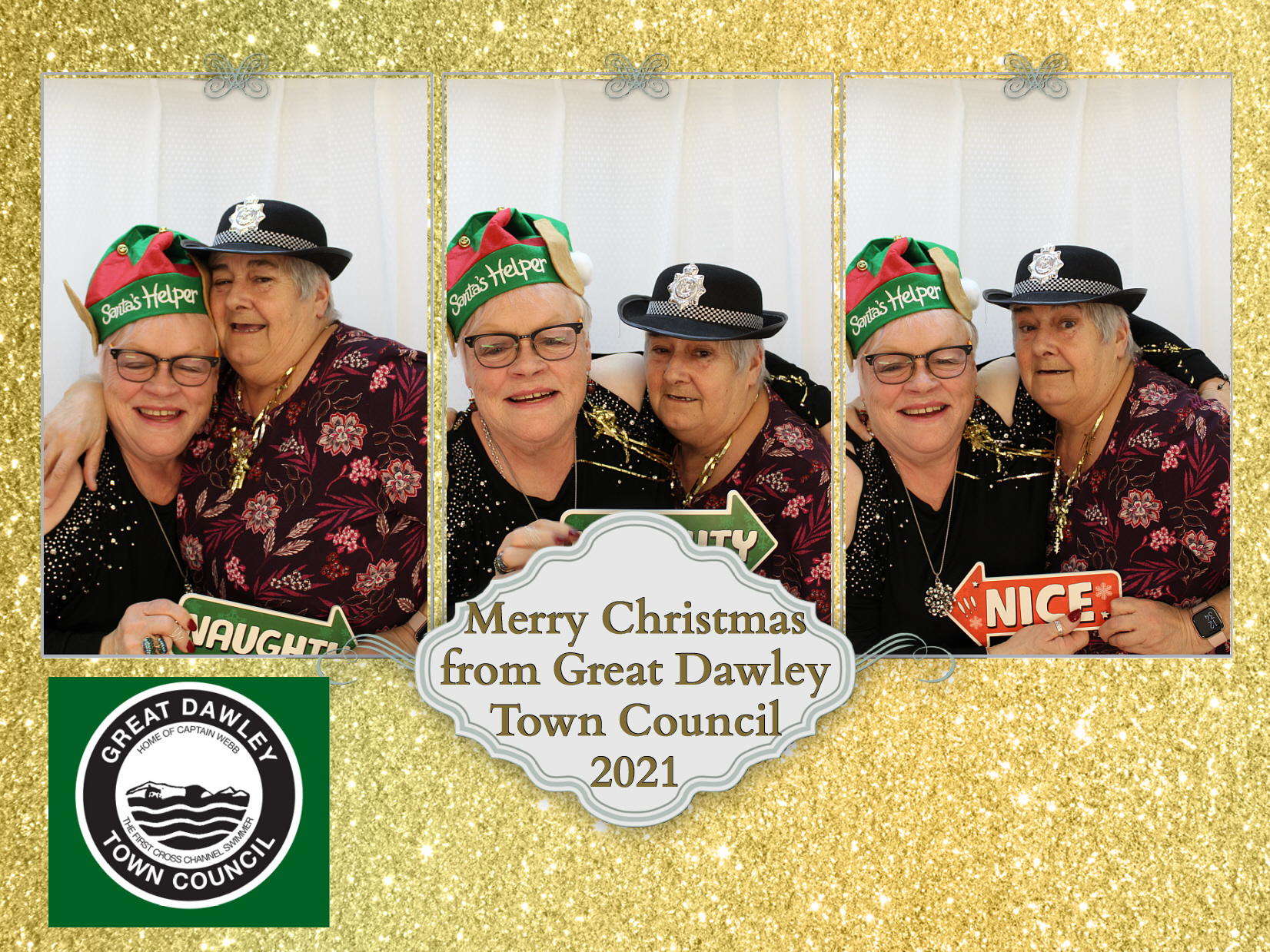 Great Dawley Town Council Over 60's Christmas Party | View more photos from the event at my.specialeventsphotobooths.co.uk/u/SpecialEventsPhotoBooths/Great-Dawley-Town-Council-Over-60s-Christmas-Party
