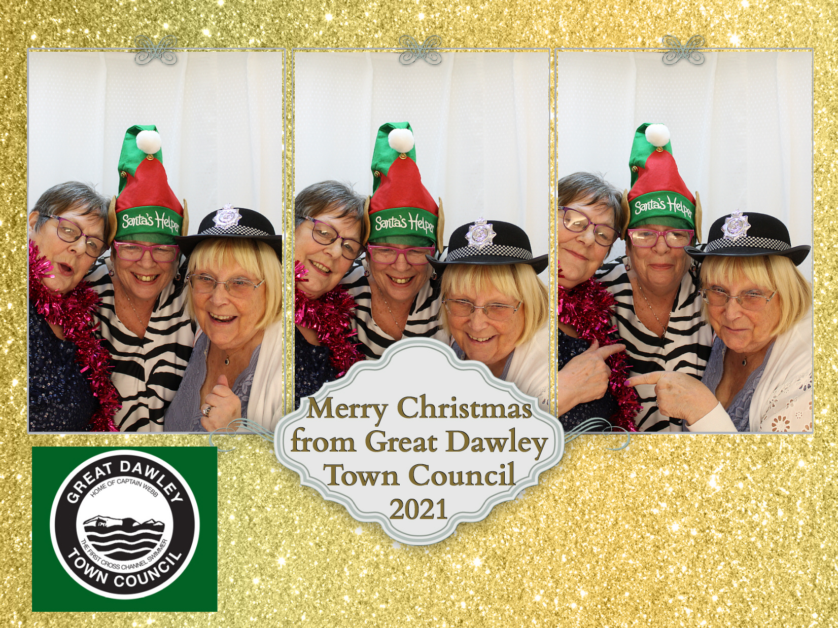 Great Dawley Town Council Over 60's Christmas Party | View more photos from the event at my.specialeventsphotobooths.co.uk/u/SpecialEventsPhotoBooths/Great-Dawley-Town-Council-Over-60s-Christmas-Party