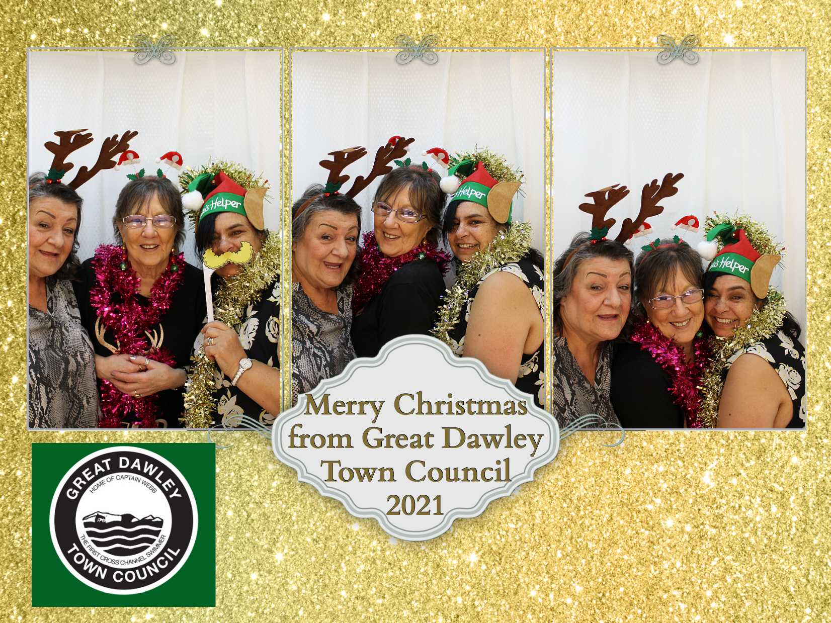 Great Dawley Town Council Over 60's Christmas Party | View more photos from the event at my.specialeventsphotobooths.co.uk/u/SpecialEventsPhotoBooths/Great-Dawley-Town-Council-Over-60s-Christmas-Party