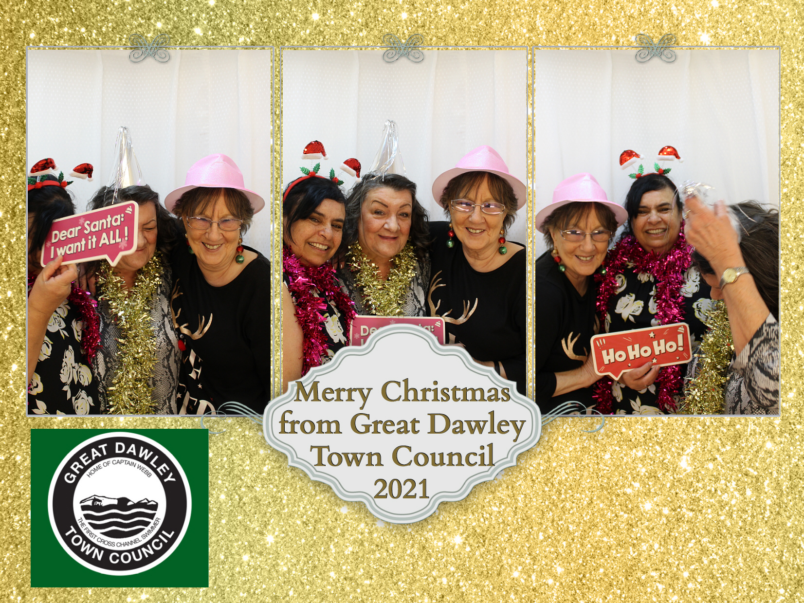 Great Dawley Town Council Over 60's Christmas Party | View more photos from the event at my.specialeventsphotobooths.co.uk/u/SpecialEventsPhotoBooths/Great-Dawley-Town-Council-Over-60s-Christmas-Party