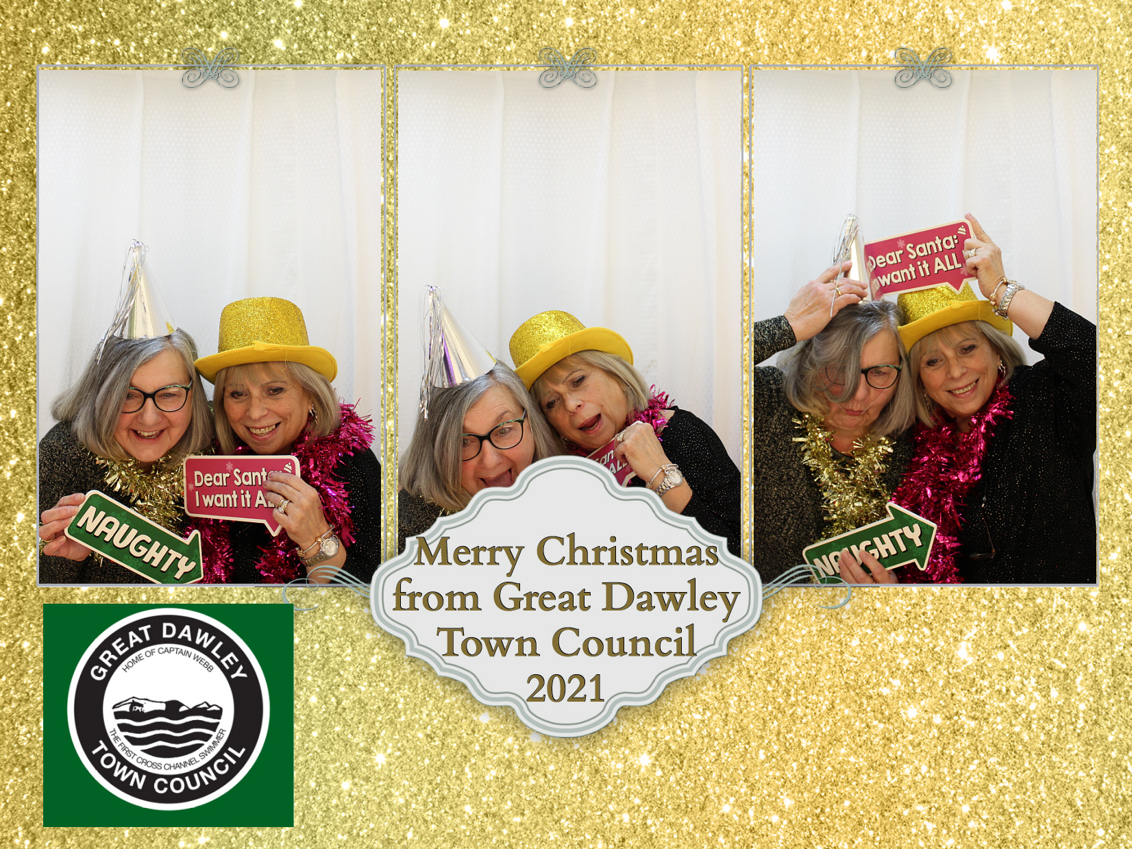 Great Dawley Town Council Over 60's Christmas Party | View more photos from the event at my.specialeventsphotobooths.co.uk/u/SpecialEventsPhotoBooths/Great-Dawley-Town-Council-Over-60s-Christmas-Party