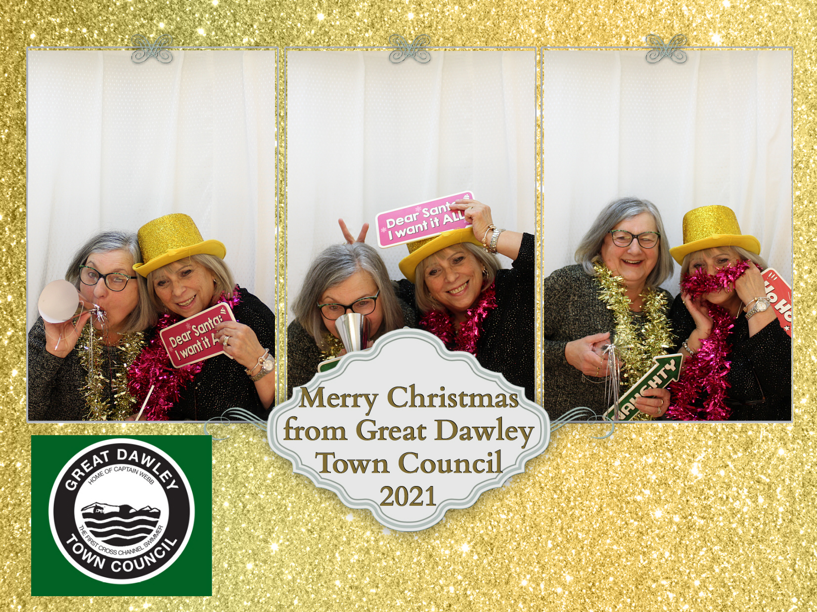 Great Dawley Town Council Over 60's Christmas Party | View more photos from the event at my.specialeventsphotobooths.co.uk/u/SpecialEventsPhotoBooths/Great-Dawley-Town-Council-Over-60s-Christmas-Party