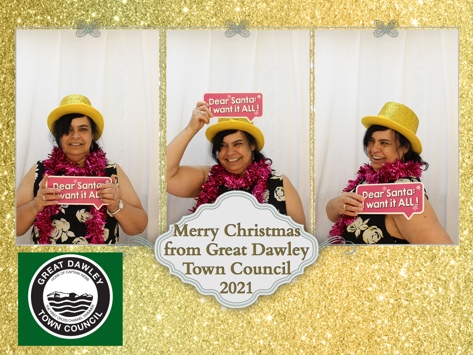 Great Dawley Town Council Over 60's Christmas Party | View more photos from the event at my.specialeventsphotobooths.co.uk/u/SpecialEventsPhotoBooths/Great-Dawley-Town-Council-Over-60s-Christmas-Party