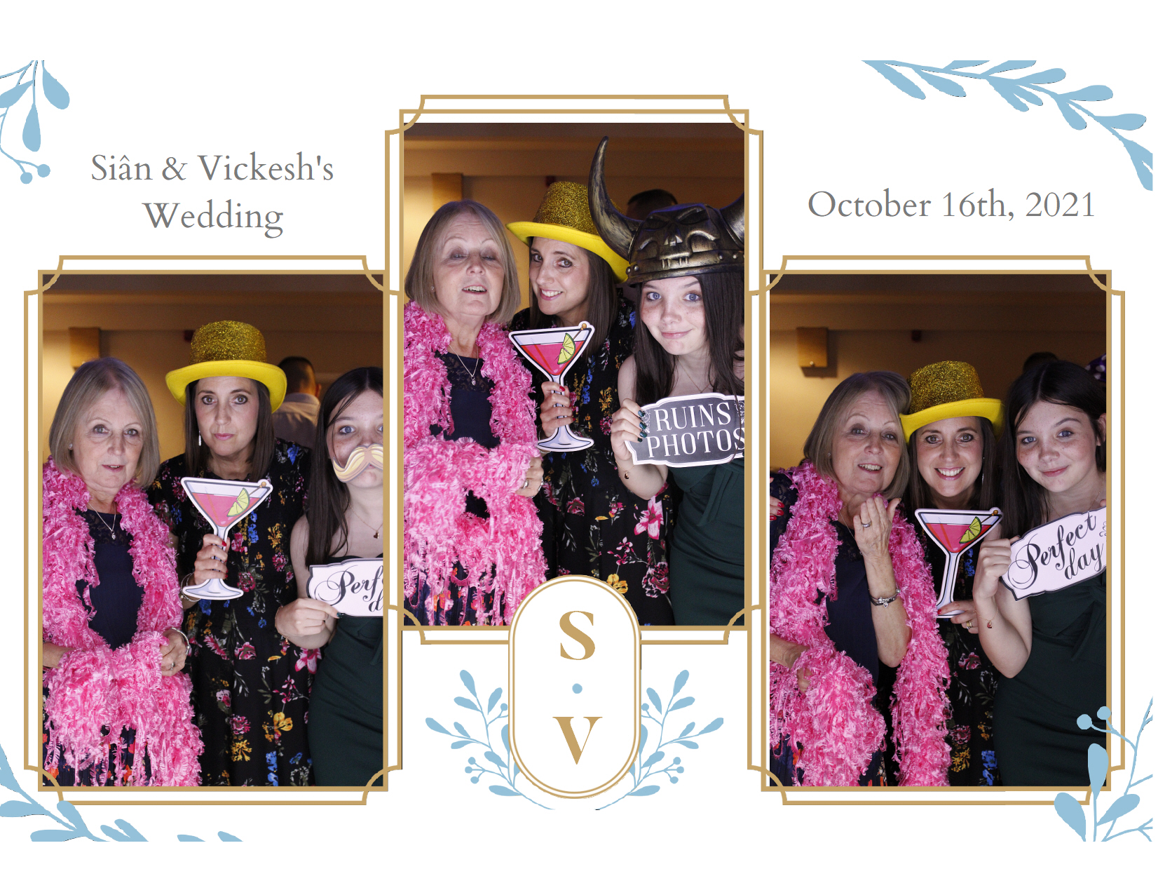 Siân & Vickesh's Wedding | View more photos from the event at my.specialeventsphotobooths.co.uk/u/SpecialEventsPhotoBooths/Siân-Vickeshs-Wedding
