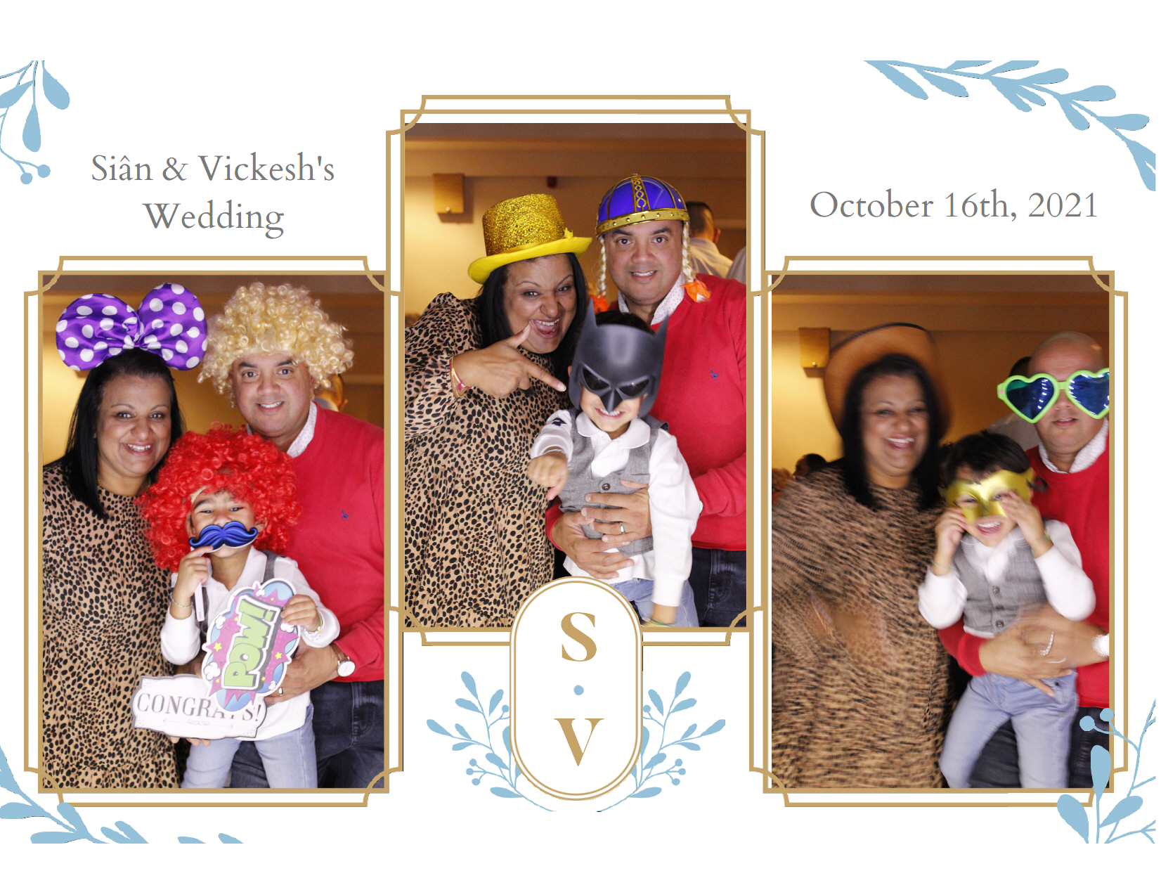 Siân & Vickesh's Wedding | View more photos from the event at my.specialeventsphotobooths.co.uk/u/SpecialEventsPhotoBooths/Siân-Vickeshs-Wedding
