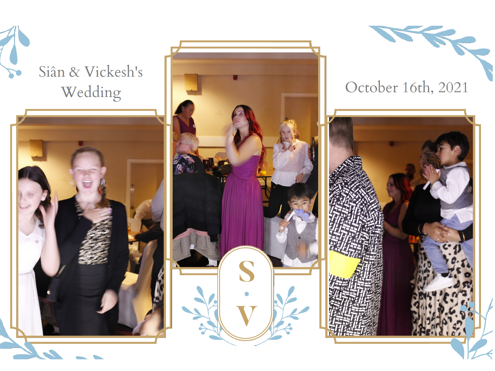 Siân & Vickesh's Wedding | View more photos from the event at my.specialeventsphotobooths.co.uk/u/SpecialEventsPhotoBooths/Siân-Vickeshs-Wedding