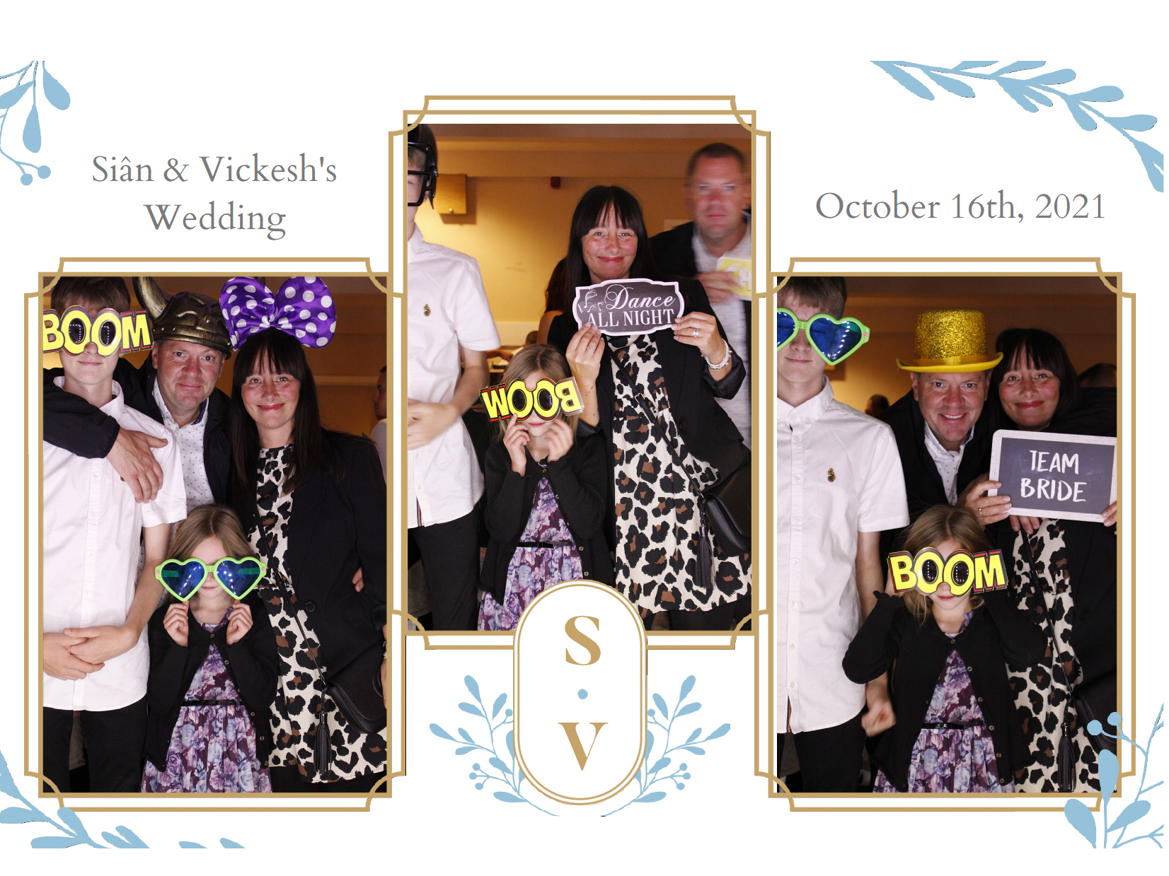 Siân & Vickesh's Wedding | View more photos from the event at my.specialeventsphotobooths.co.uk/u/SpecialEventsPhotoBooths/Siân-Vickeshs-Wedding
