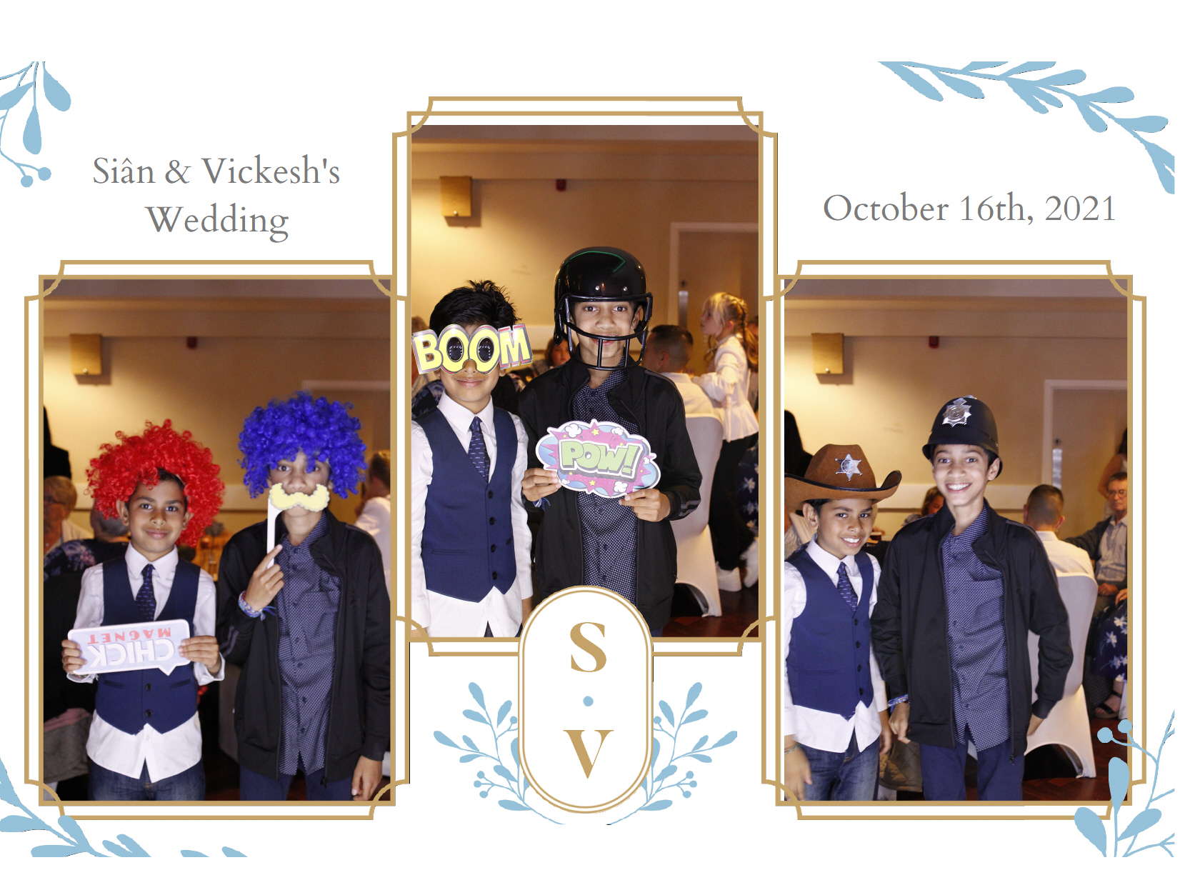Siân & Vickesh's Wedding | View more photos from the event at my.specialeventsphotobooths.co.uk/u/SpecialEventsPhotoBooths/Siân-Vickeshs-Wedding