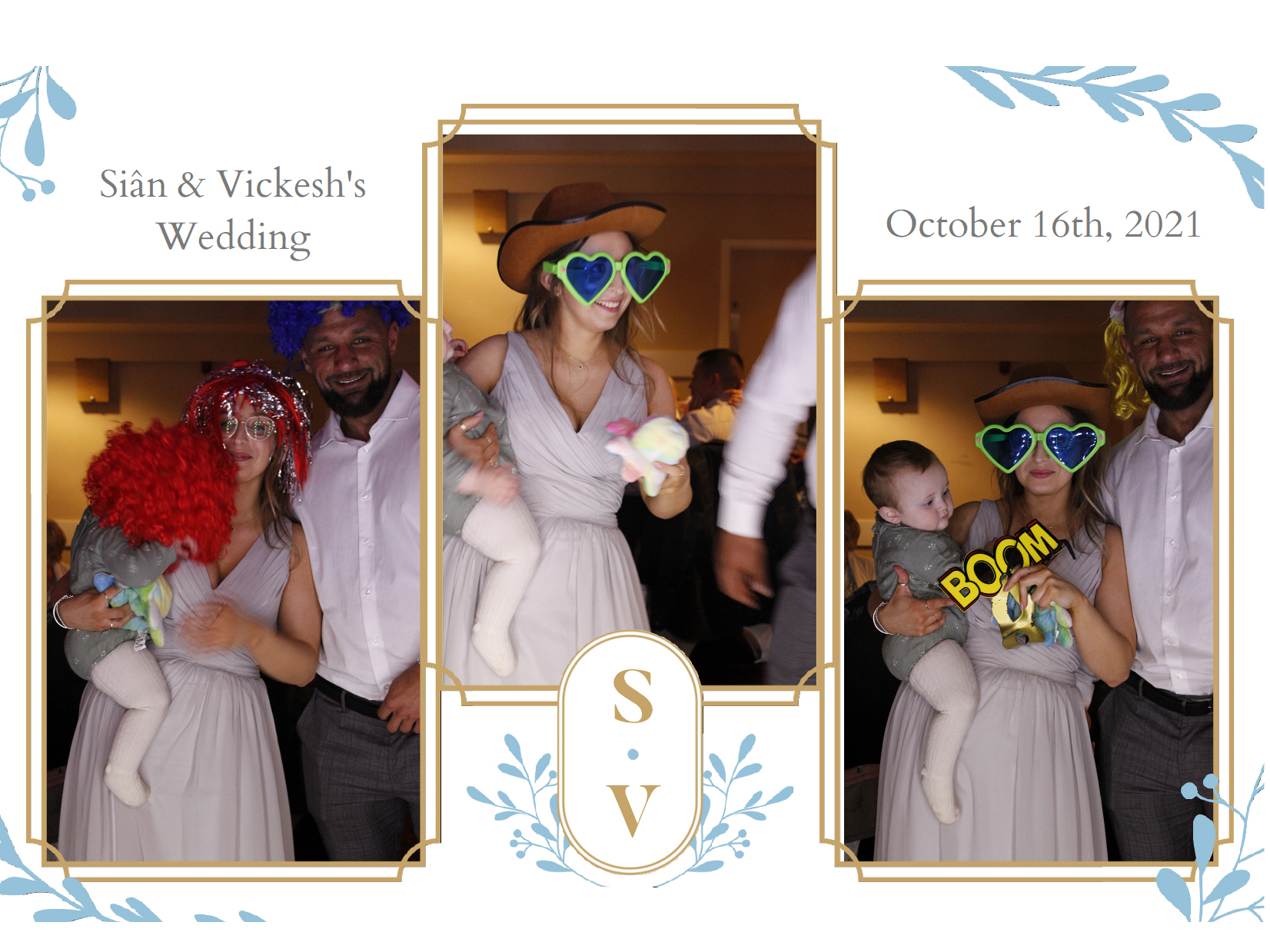 Siân & Vickesh's Wedding | View more photos from the event at my.specialeventsphotobooths.co.uk/u/SpecialEventsPhotoBooths/Siân-Vickeshs-Wedding