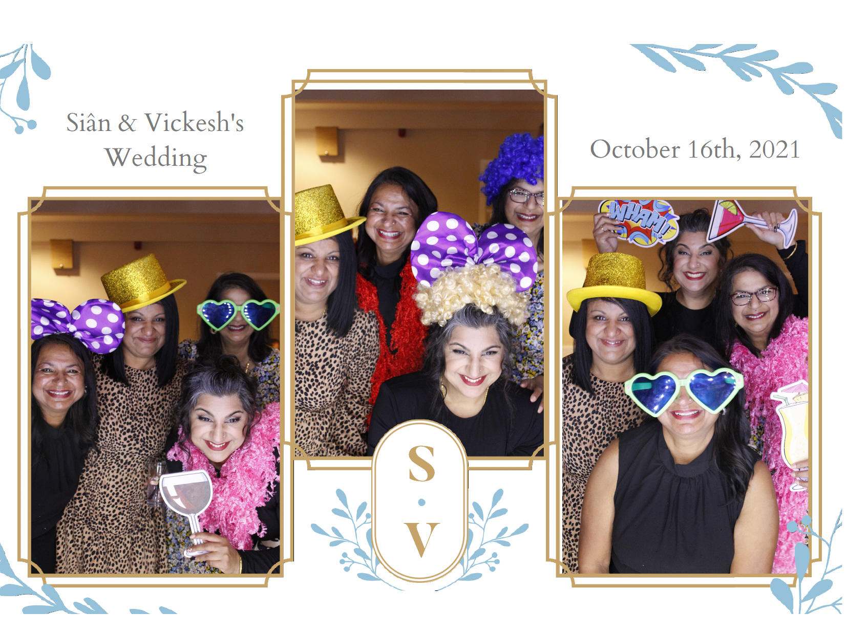 Siân & Vickesh's Wedding | View more photos from the event at my.specialeventsphotobooths.co.uk/u/SpecialEventsPhotoBooths/Siân-Vickeshs-Wedding