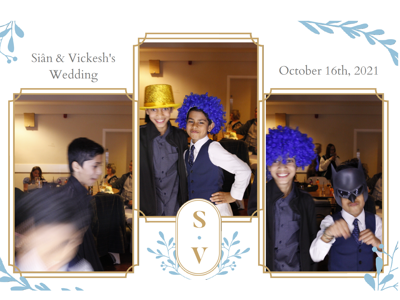 Siân & Vickesh's Wedding | View more photos from the event at my.specialeventsphotobooths.co.uk/u/SpecialEventsPhotoBooths/Siân-Vickeshs-Wedding