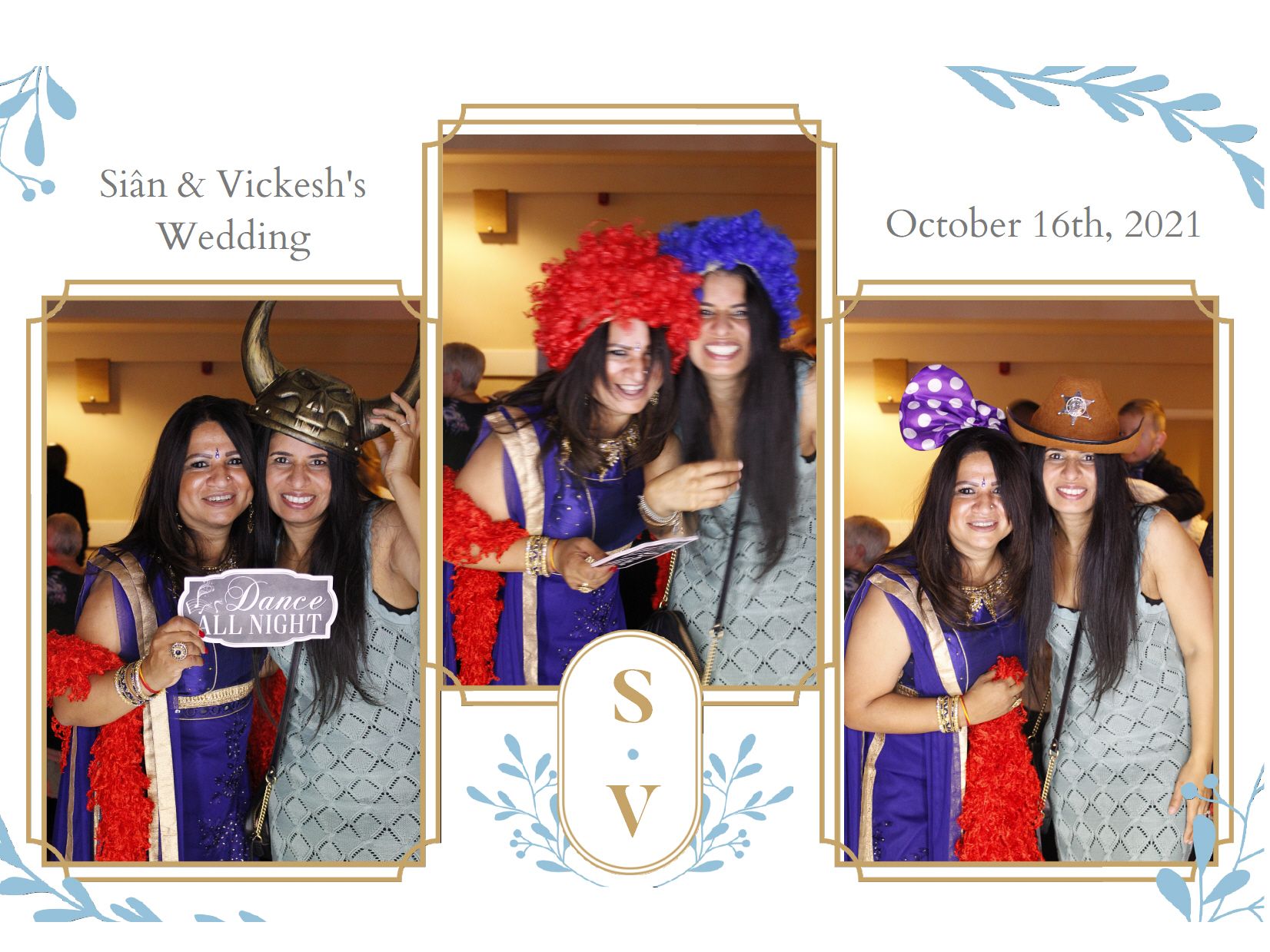 Siân & Vickesh's Wedding | View more photos from the event at my.specialeventsphotobooths.co.uk/u/SpecialEventsPhotoBooths/Siân-Vickeshs-Wedding