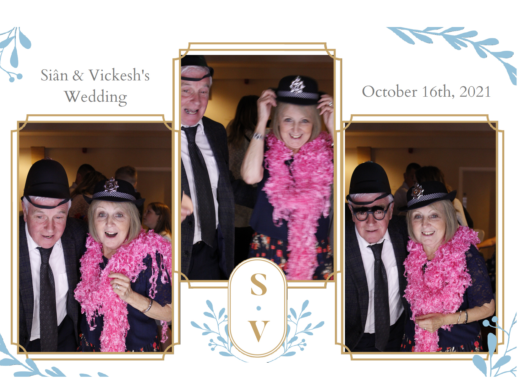 Siân & Vickesh's Wedding | View more photos from the event at my.specialeventsphotobooths.co.uk/u/SpecialEventsPhotoBooths/Siân-Vickeshs-Wedding
