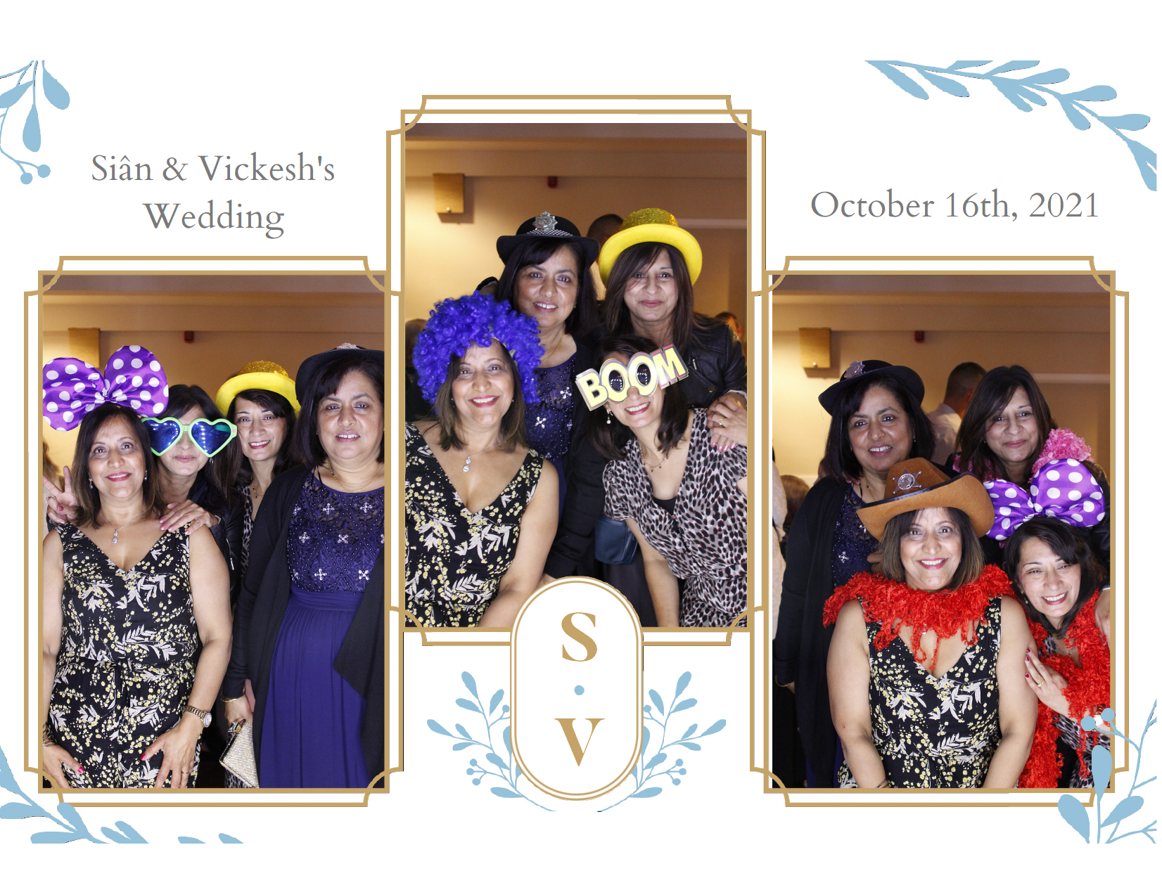 Siân & Vickesh's Wedding | View more photos from the event at my.specialeventsphotobooths.co.uk/u/SpecialEventsPhotoBooths/Siân-Vickeshs-Wedding