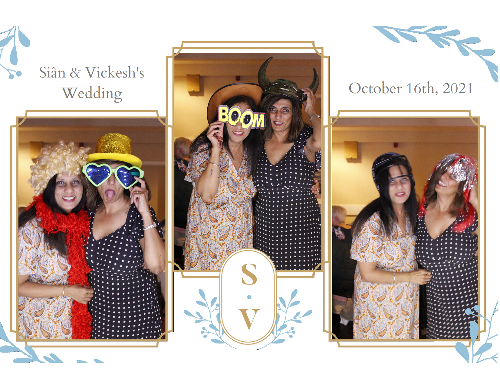 Siân & Vickesh's Wedding | View more photos from the event at my.specialeventsphotobooths.co.uk/u/SpecialEventsPhotoBooths/Siân-Vickeshs-Wedding