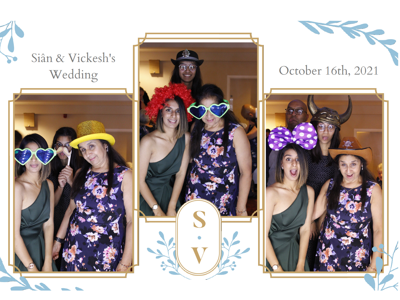 Siân & Vickesh's Wedding | View more photos from the event at my.specialeventsphotobooths.co.uk/u/SpecialEventsPhotoBooths/Siân-Vickeshs-Wedding