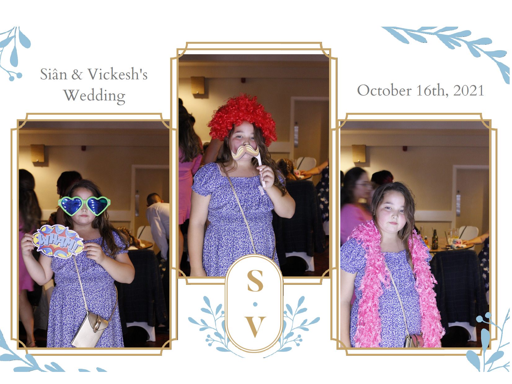 Siân & Vickesh's Wedding | View more photos from the event at my.specialeventsphotobooths.co.uk/u/SpecialEventsPhotoBooths/Siân-Vickeshs-Wedding