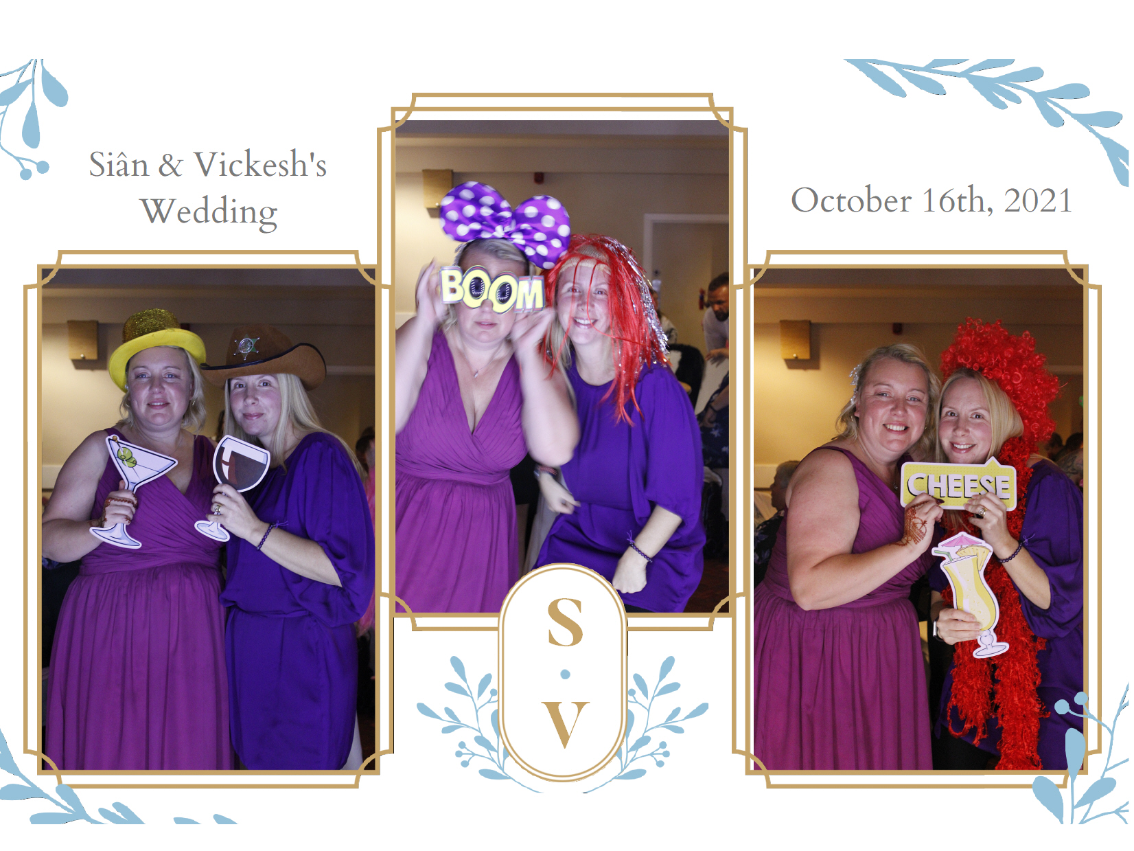 Siân & Vickesh's Wedding | View more photos from the event at my.specialeventsphotobooths.co.uk/u/SpecialEventsPhotoBooths/Siân-Vickeshs-Wedding
