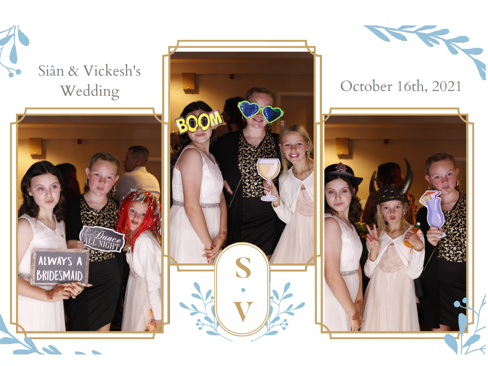 Siân & Vickesh's Wedding | View more photos from the event at my.specialeventsphotobooths.co.uk/u/SpecialEventsPhotoBooths/Siân-Vickeshs-Wedding