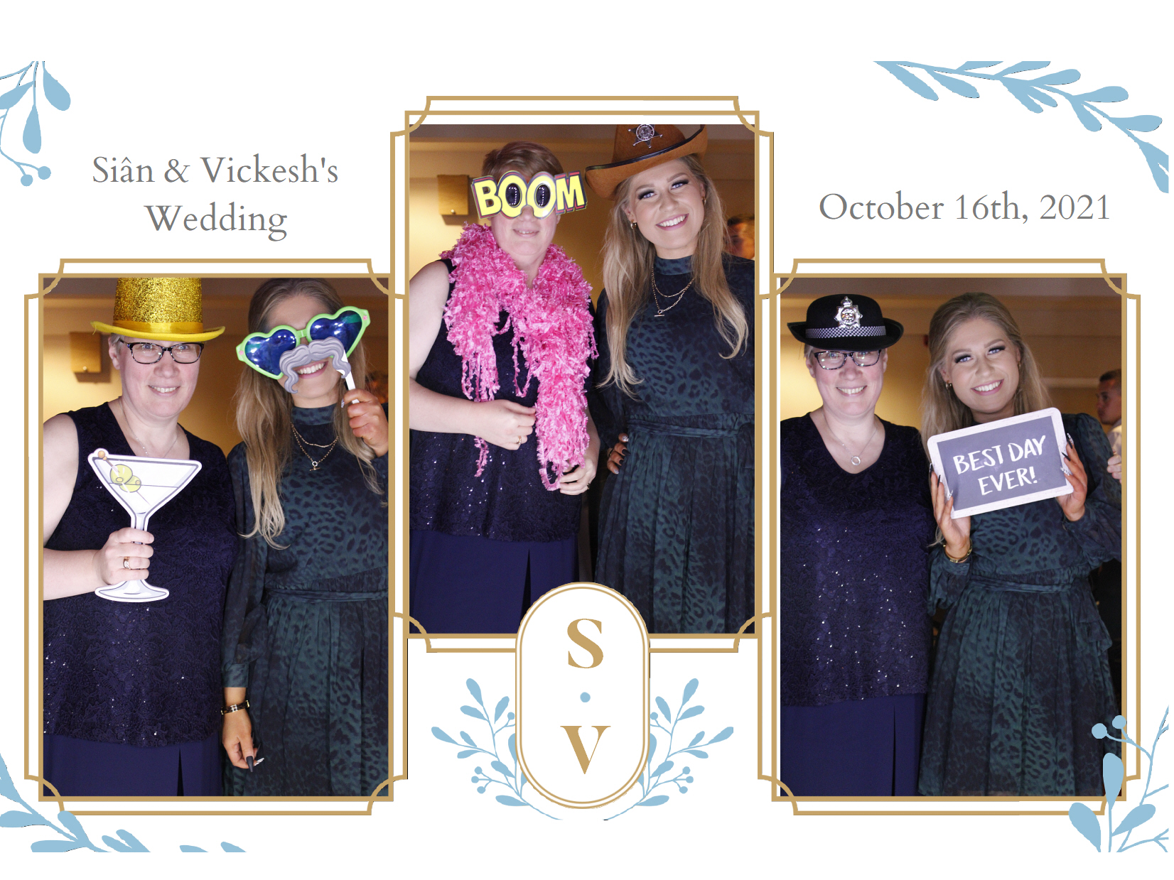 Siân & Vickesh's Wedding | View more photos from the event at my.specialeventsphotobooths.co.uk/u/SpecialEventsPhotoBooths/Siân-Vickeshs-Wedding
