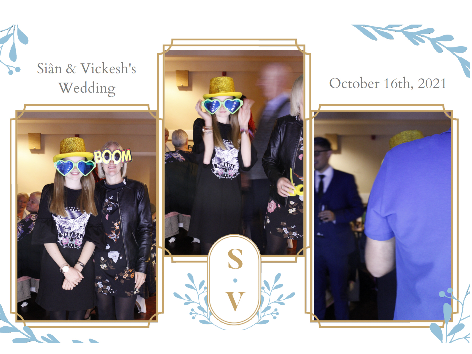 Siân & Vickesh's Wedding | View more photos from the event at my.specialeventsphotobooths.co.uk/u/SpecialEventsPhotoBooths/Siân-Vickeshs-Wedding