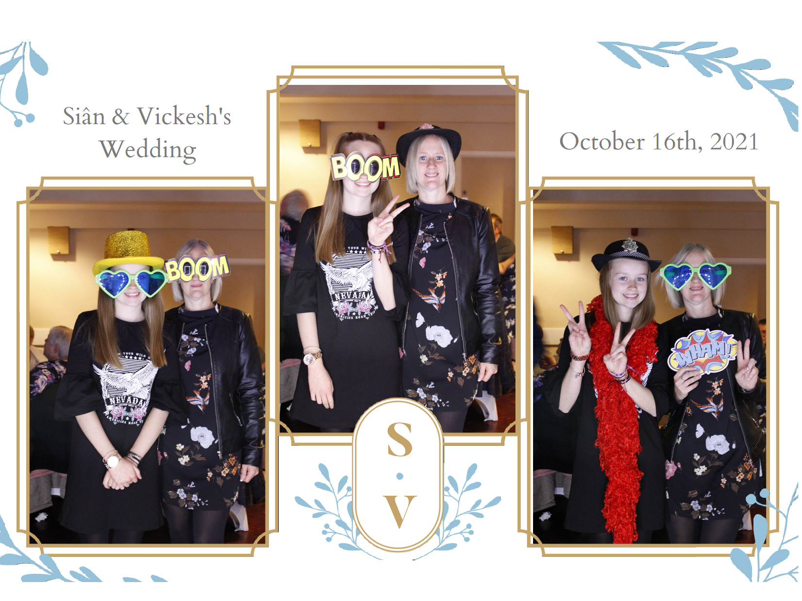 Siân & Vickesh's Wedding | View more photos from the event at my.specialeventsphotobooths.co.uk/u/SpecialEventsPhotoBooths/Siân-Vickeshs-Wedding