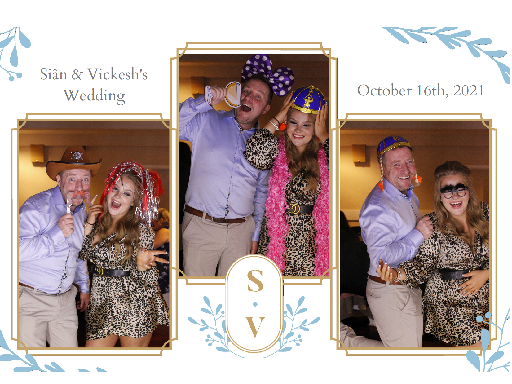 Siân & Vickesh's Wedding | View more photos from the event at my.specialeventsphotobooths.co.uk/u/SpecialEventsPhotoBooths/Siân-Vickeshs-Wedding