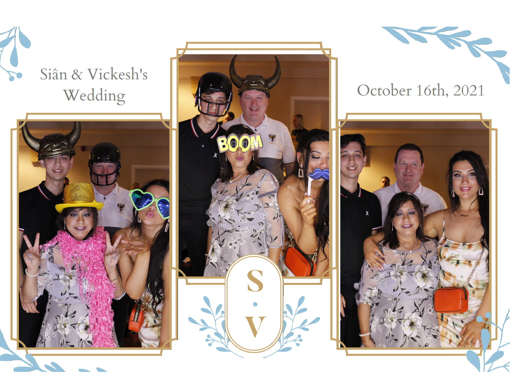 Siân & Vickesh's Wedding | View more photos from the event at my.specialeventsphotobooths.co.uk/u/SpecialEventsPhotoBooths/Siân-Vickeshs-Wedding