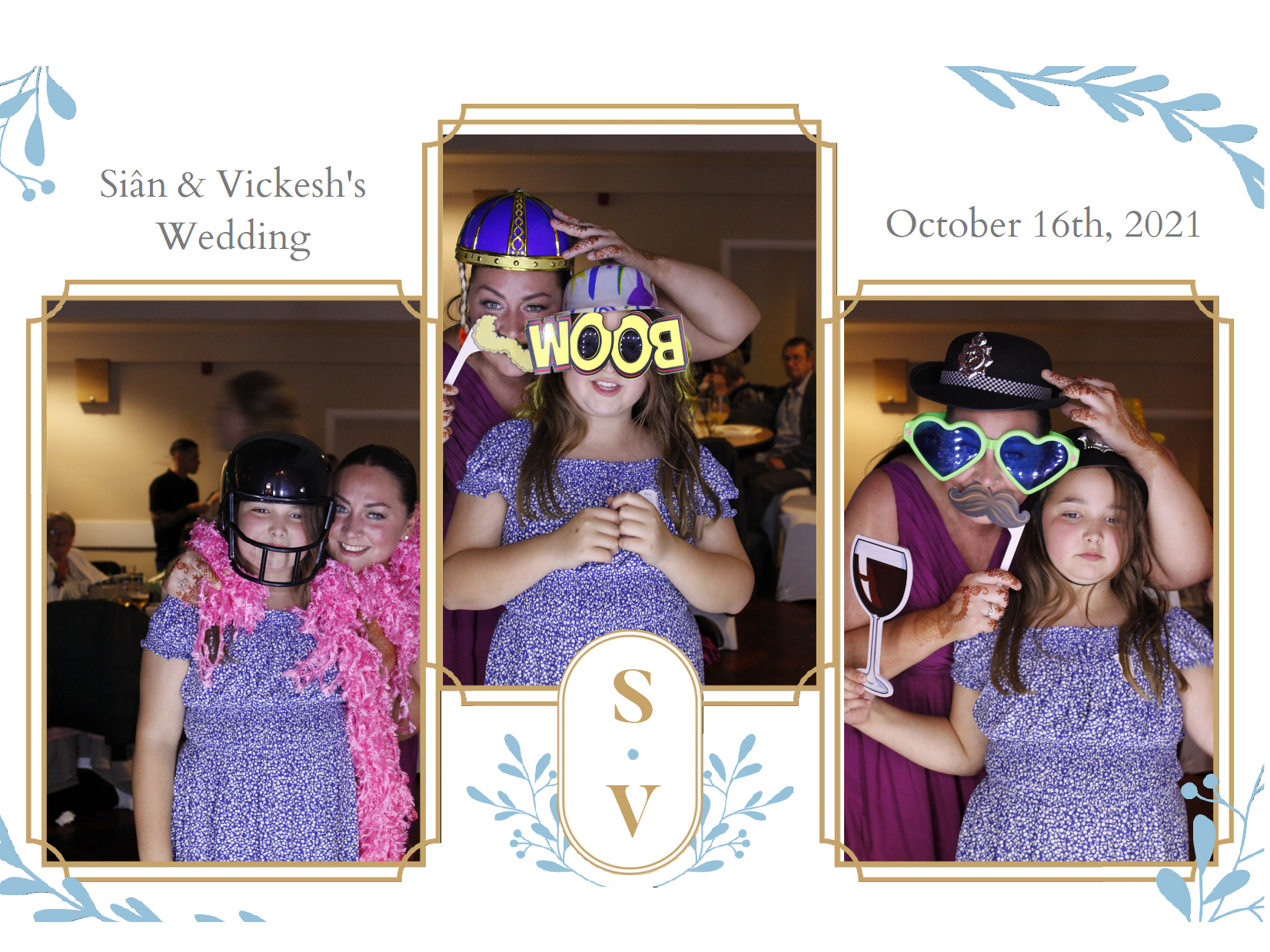 Siân & Vickesh's Wedding | View more photos from the event at my.specialeventsphotobooths.co.uk/u/SpecialEventsPhotoBooths/Siân-Vickeshs-Wedding