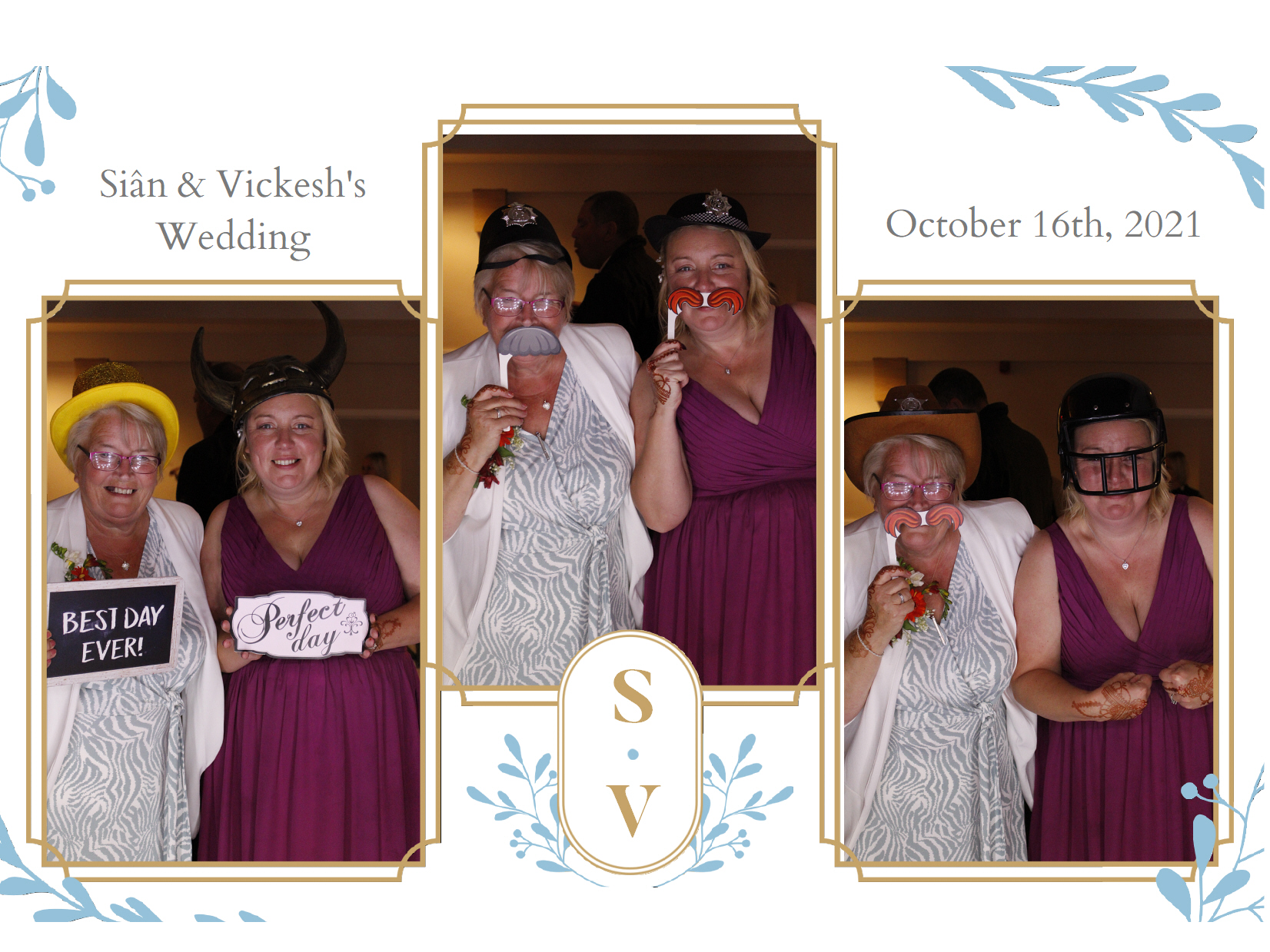 Siân & Vickesh's Wedding | View more photos from the event at my.specialeventsphotobooths.co.uk/u/SpecialEventsPhotoBooths/Siân-Vickeshs-Wedding