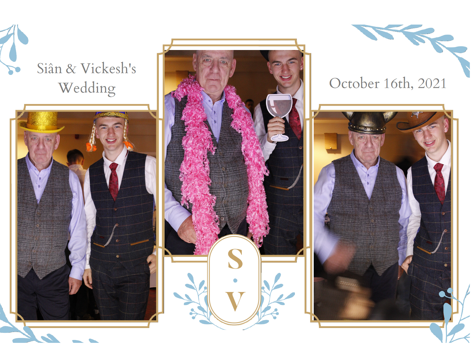 Siân & Vickesh's Wedding | View more photos from the event at my.specialeventsphotobooths.co.uk/u/SpecialEventsPhotoBooths/Siân-Vickeshs-Wedding