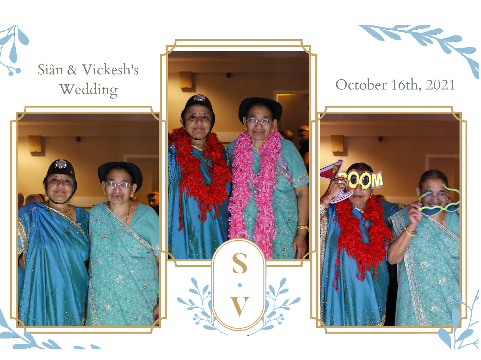 Siân & Vickesh's Wedding | View more photos from the event at my.specialeventsphotobooths.co.uk/u/SpecialEventsPhotoBooths/Siân-Vickeshs-Wedding
