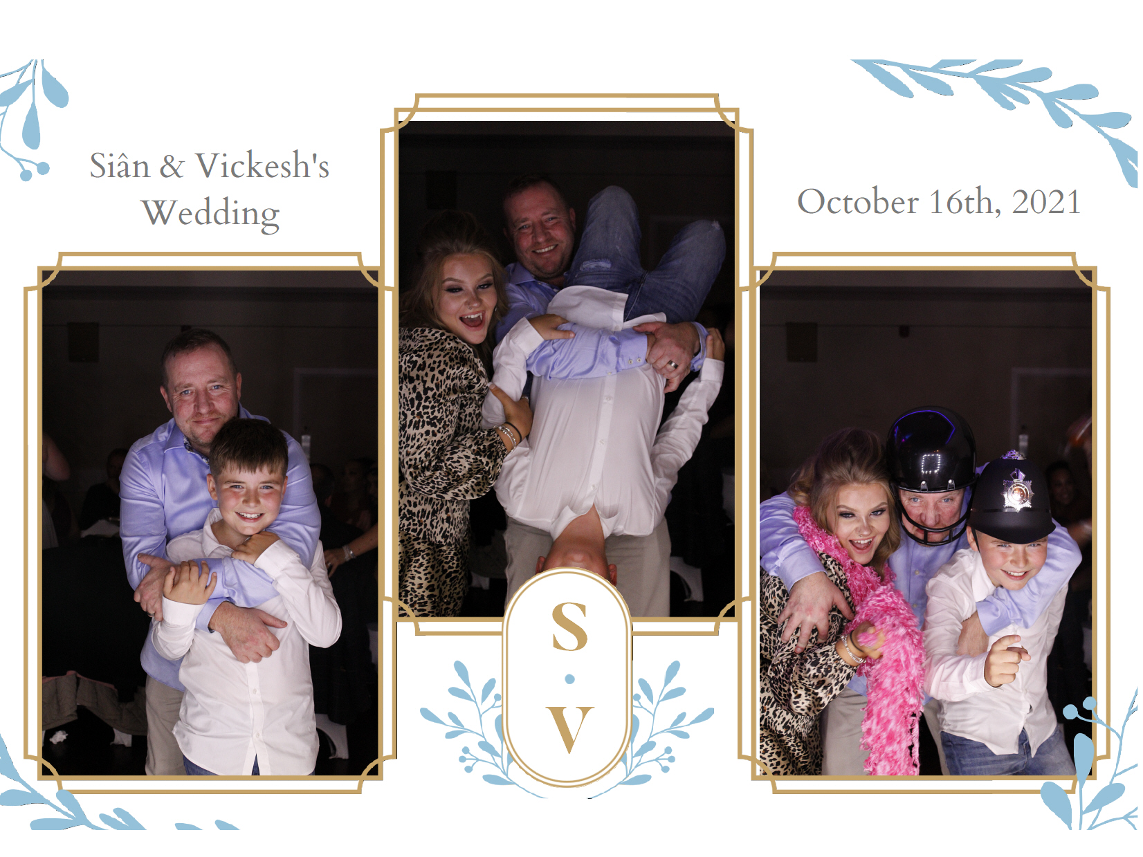 Siân & Vickesh's Wedding | View more photos from the event at my.specialeventsphotobooths.co.uk/u/SpecialEventsPhotoBooths/Siân-Vickeshs-Wedding