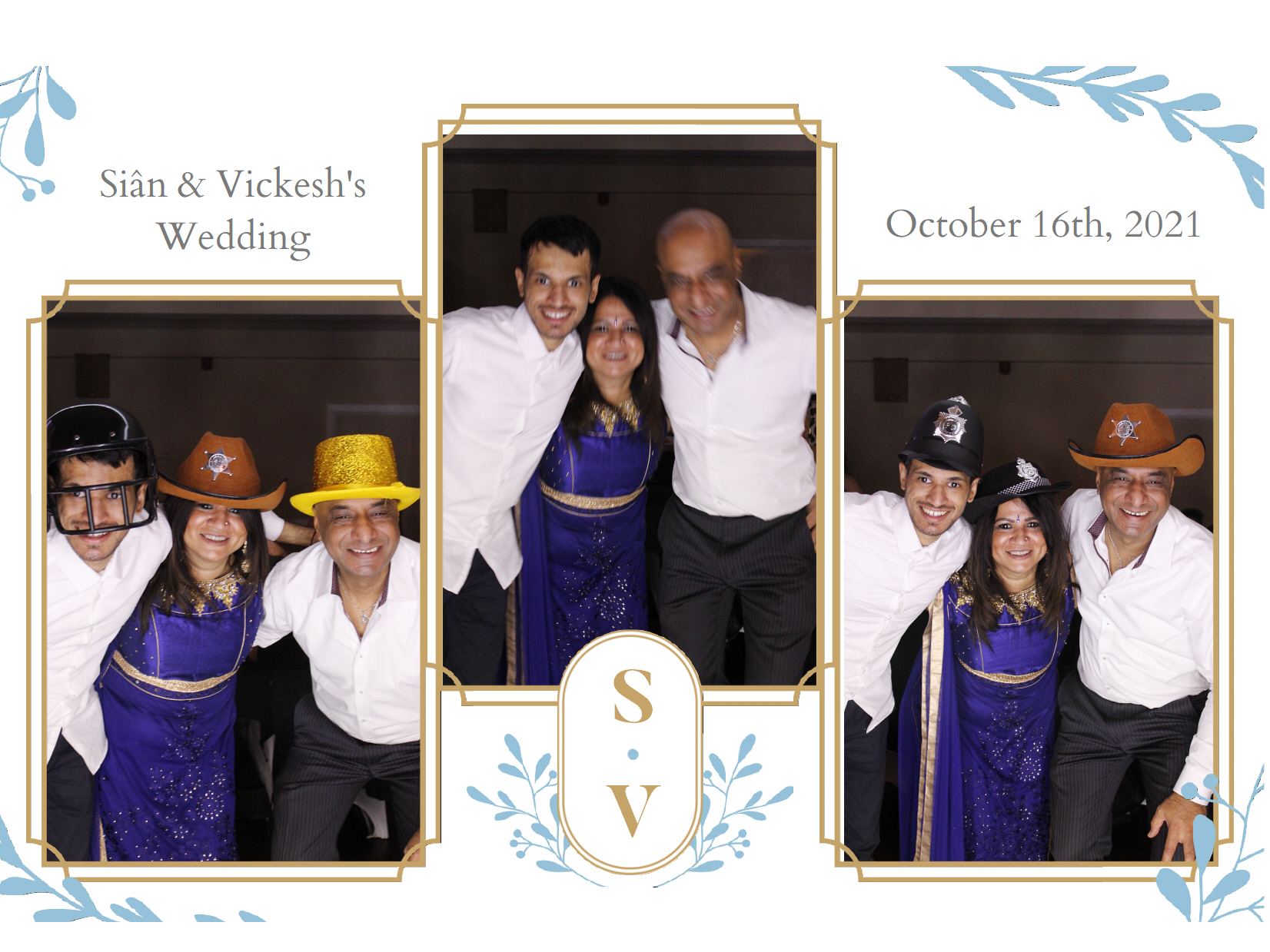 Siân & Vickesh's Wedding | View more photos from the event at my.specialeventsphotobooths.co.uk/u/SpecialEventsPhotoBooths/Siân-Vickeshs-Wedding