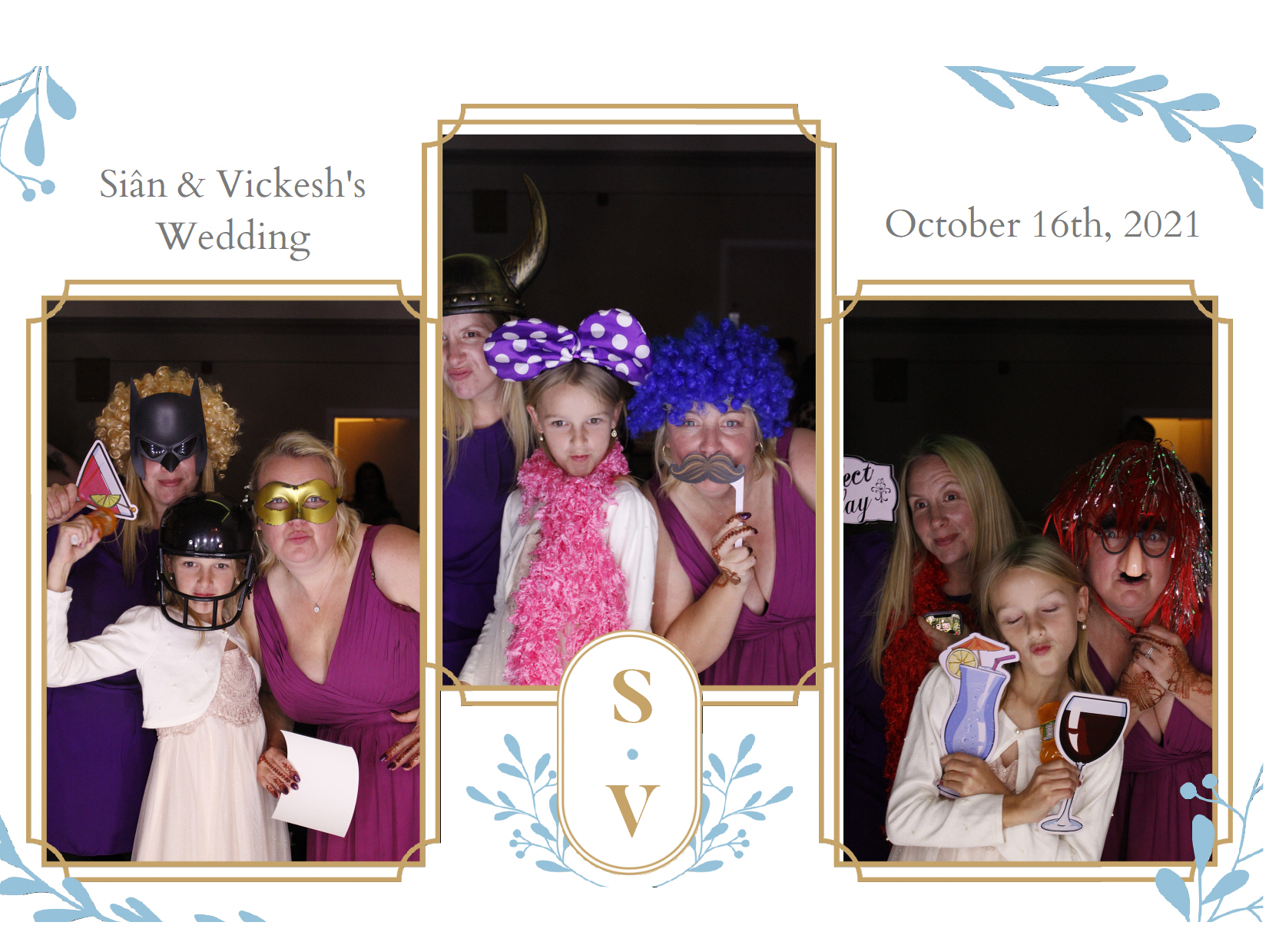 Siân & Vickesh's Wedding | View more photos from the event at my.specialeventsphotobooths.co.uk/u/SpecialEventsPhotoBooths/Siân-Vickeshs-Wedding