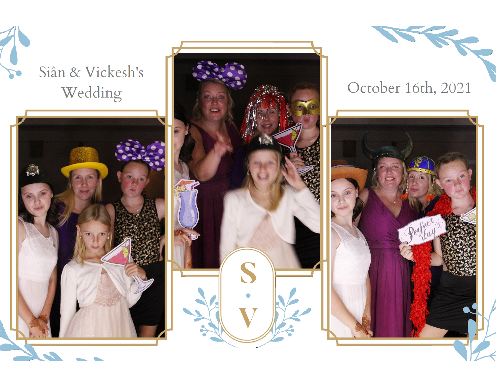 Siân & Vickesh's Wedding | View more photos from the event at my.specialeventsphotobooths.co.uk/u/SpecialEventsPhotoBooths/Siân-Vickeshs-Wedding