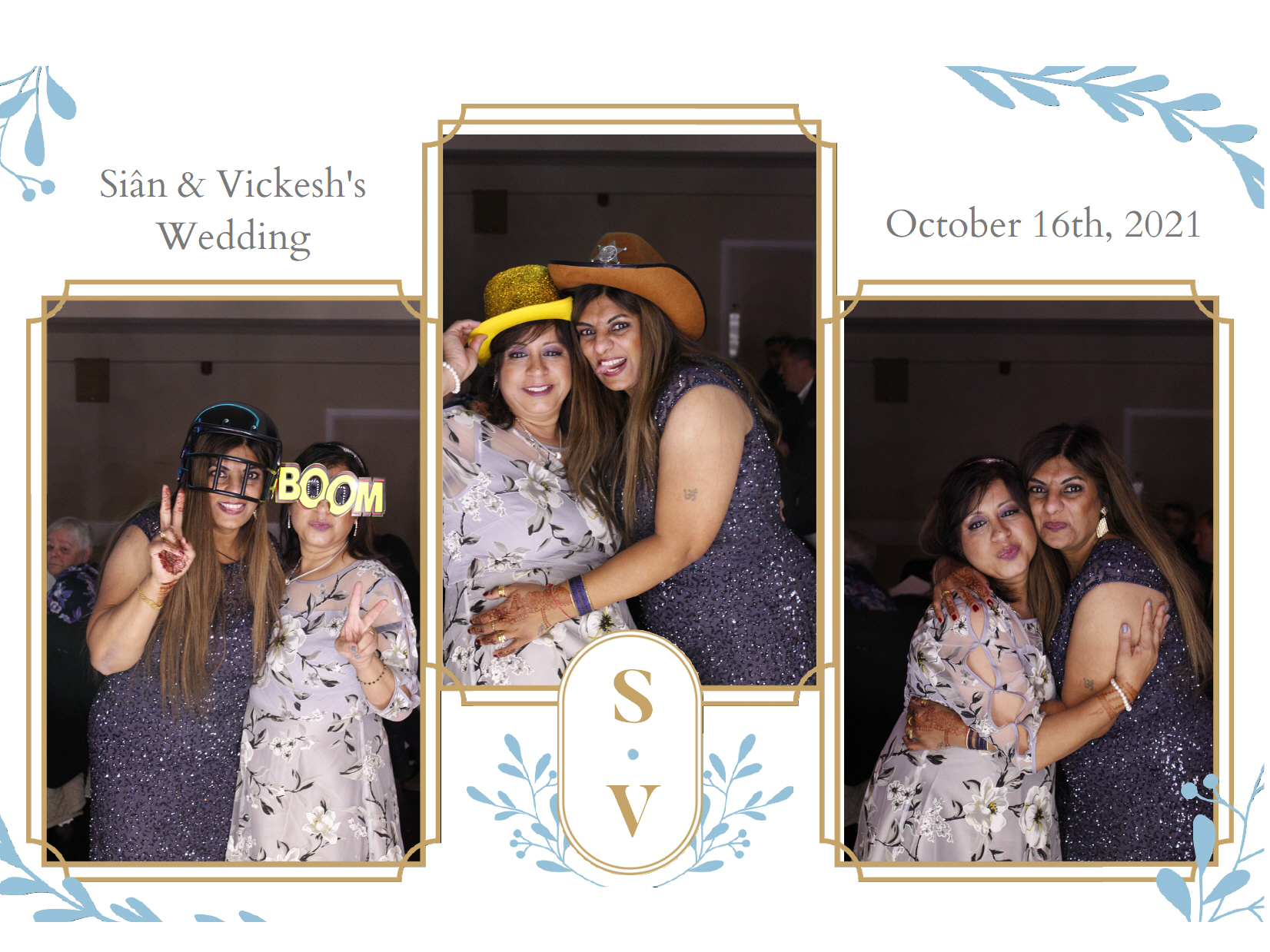 Siân & Vickesh's Wedding | View more photos from the event at my.specialeventsphotobooths.co.uk/u/SpecialEventsPhotoBooths/Siân-Vickeshs-Wedding