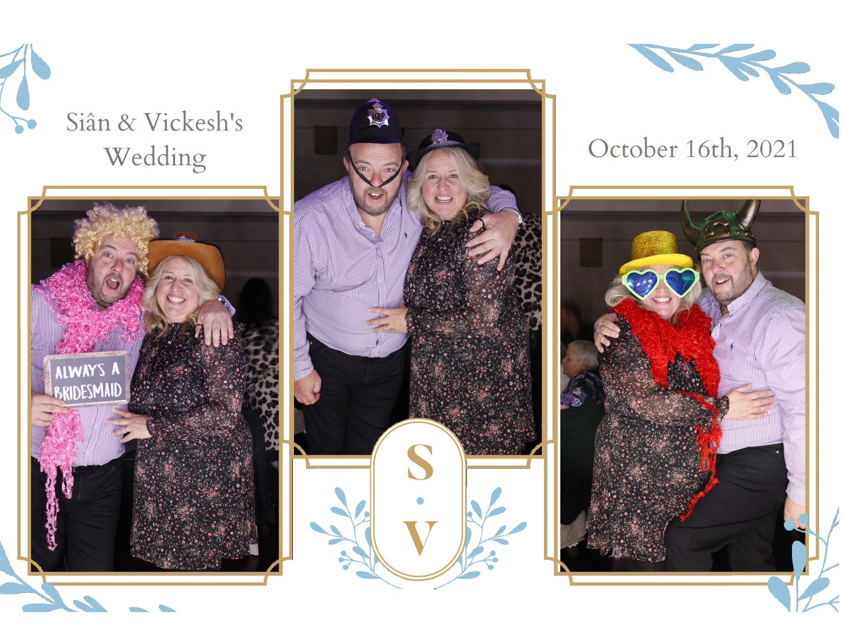 Siân & Vickesh's Wedding | View more photos from the event at my.specialeventsphotobooths.co.uk/u/SpecialEventsPhotoBooths/Siân-Vickeshs-Wedding