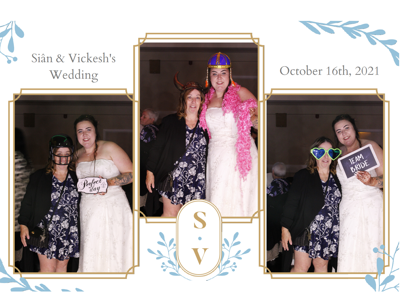 Siân & Vickesh's Wedding | View more photos from the event at my.specialeventsphotobooths.co.uk/u/SpecialEventsPhotoBooths/Siân-Vickeshs-Wedding